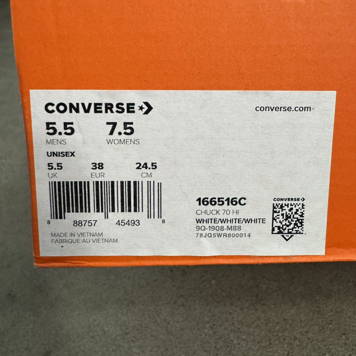Ambush Design Ambush Converse White (Size 5.5) Size US 5.5 / EU 38 - 11 Thumbnail