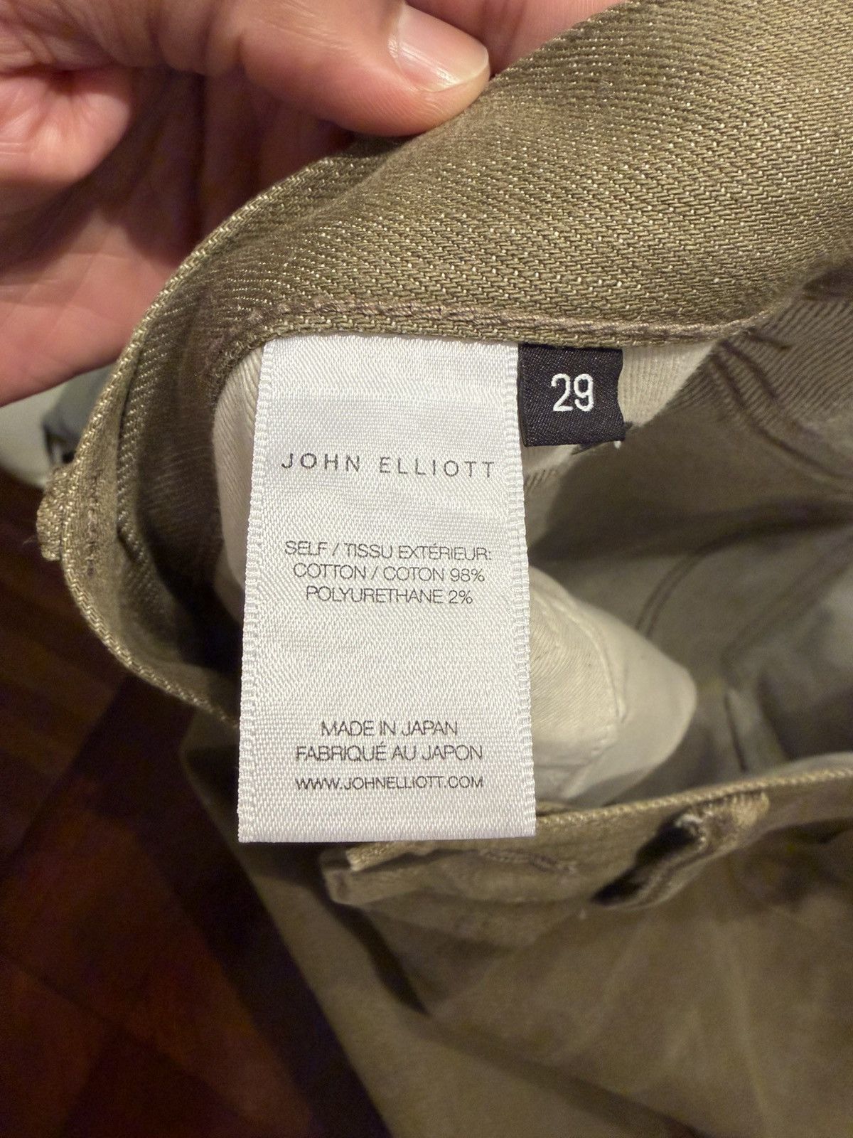 John Elliott John Elliott Cast 2 spruce Size US 29 - 5 Thumbnail