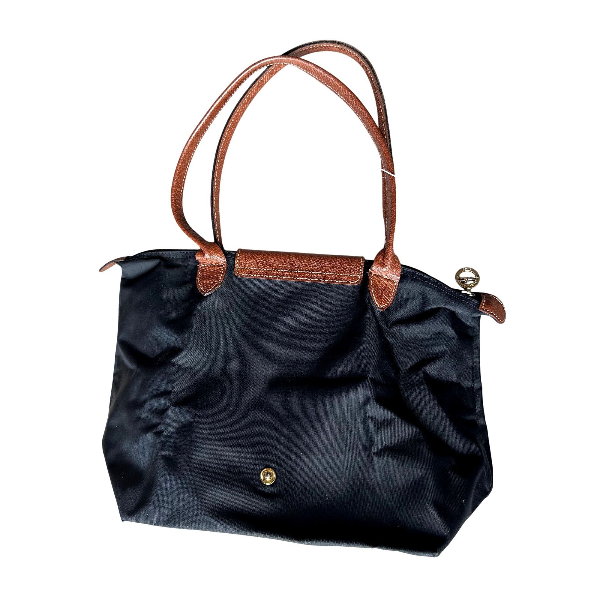Longchamp Longchamp Le Pliage Shopping MODÈLE DÉPOSÉ Black w/ Brown Le Size ONE SIZE - 2 Thumbnail