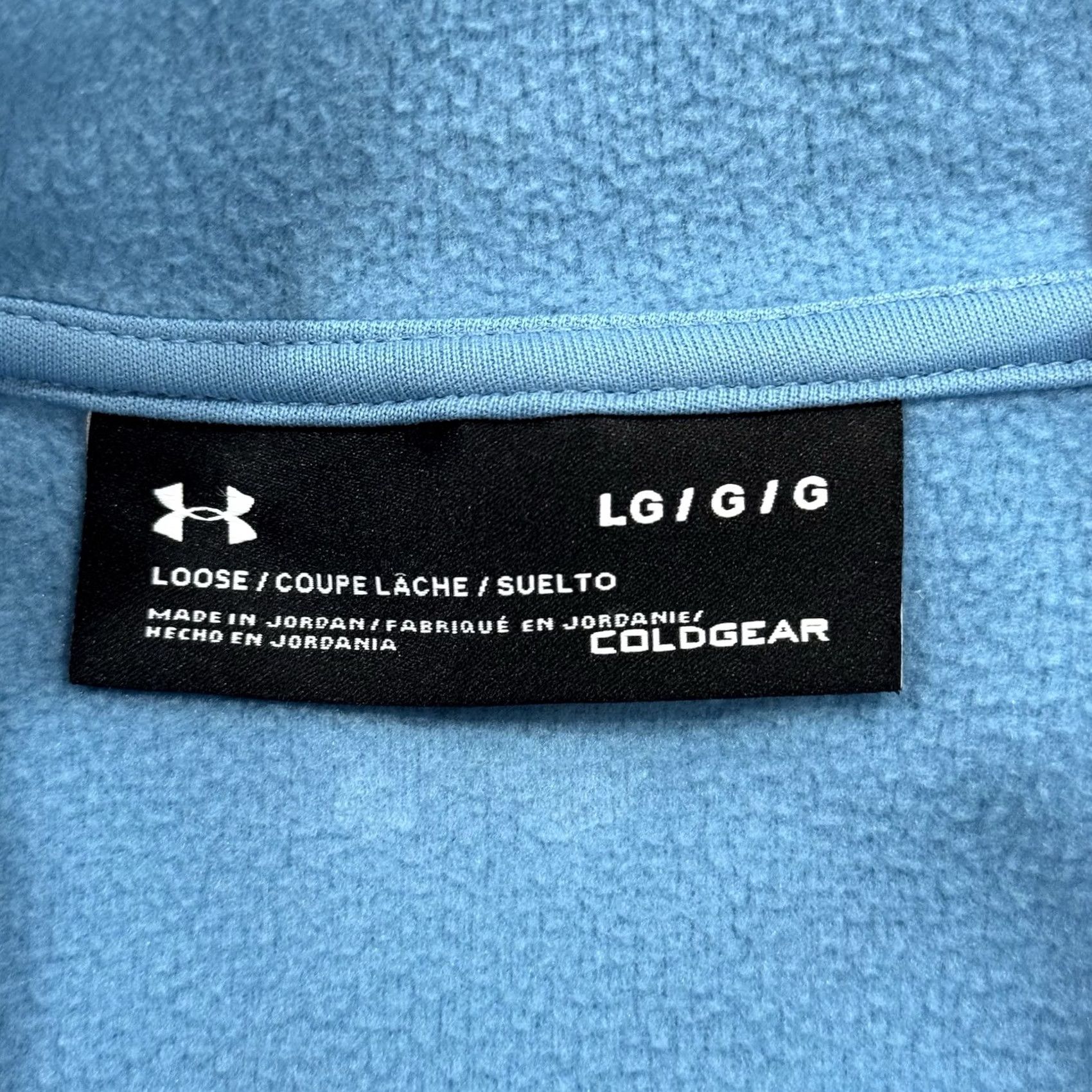 Under Armour Under Armour Hoodie Women’s Large Loose Fit Satin Horizon Blue Pullover Long Sleeve Casual Activewear Logo Shirt? Size L / US 10 / IT 46 - 4 Thumbnail