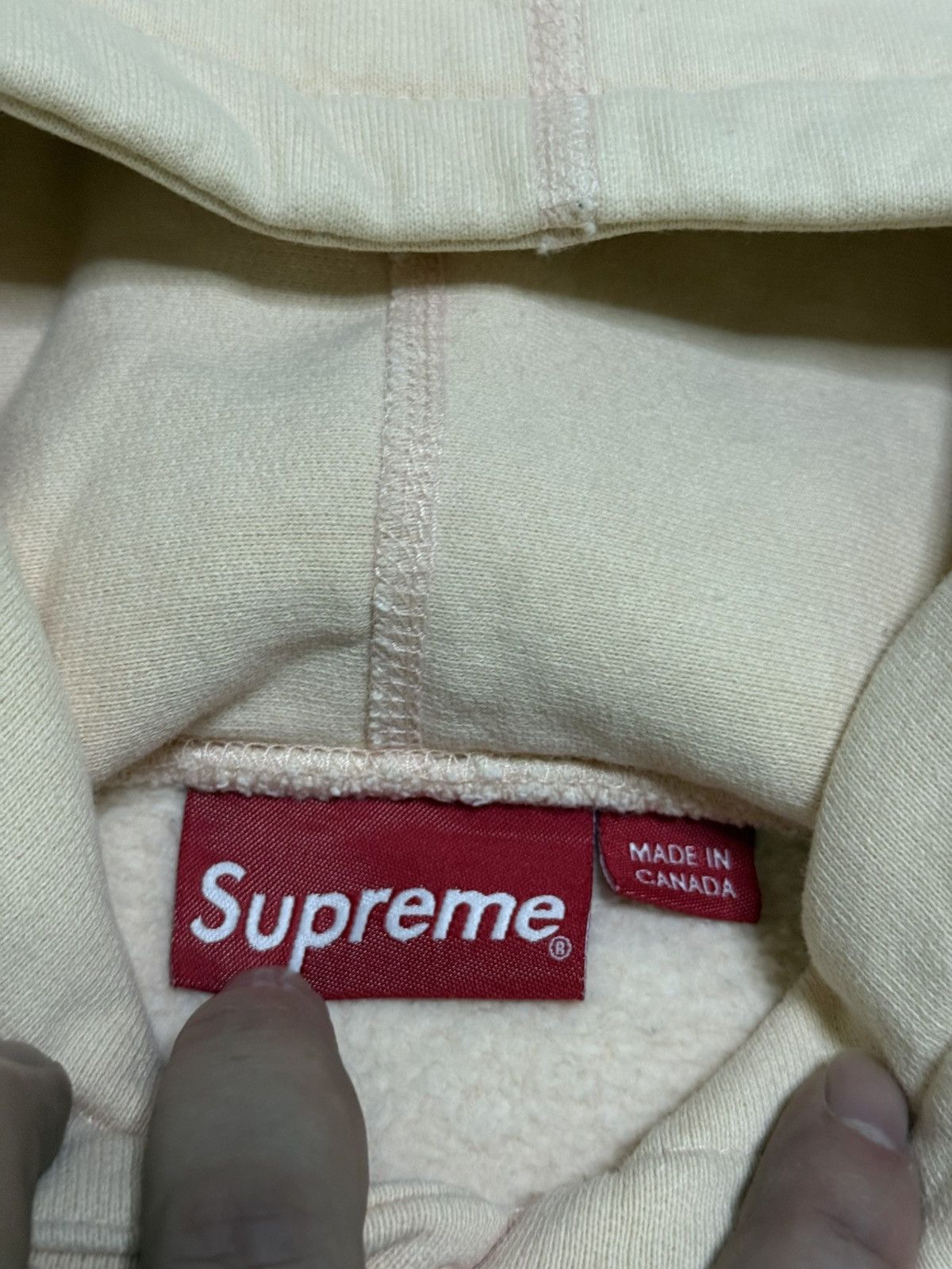 Supreme Supreme fw16 peach box logo hooded sweatshirt hoodie Size US M / EU 48-50 / 2 - 3 Thumbnail