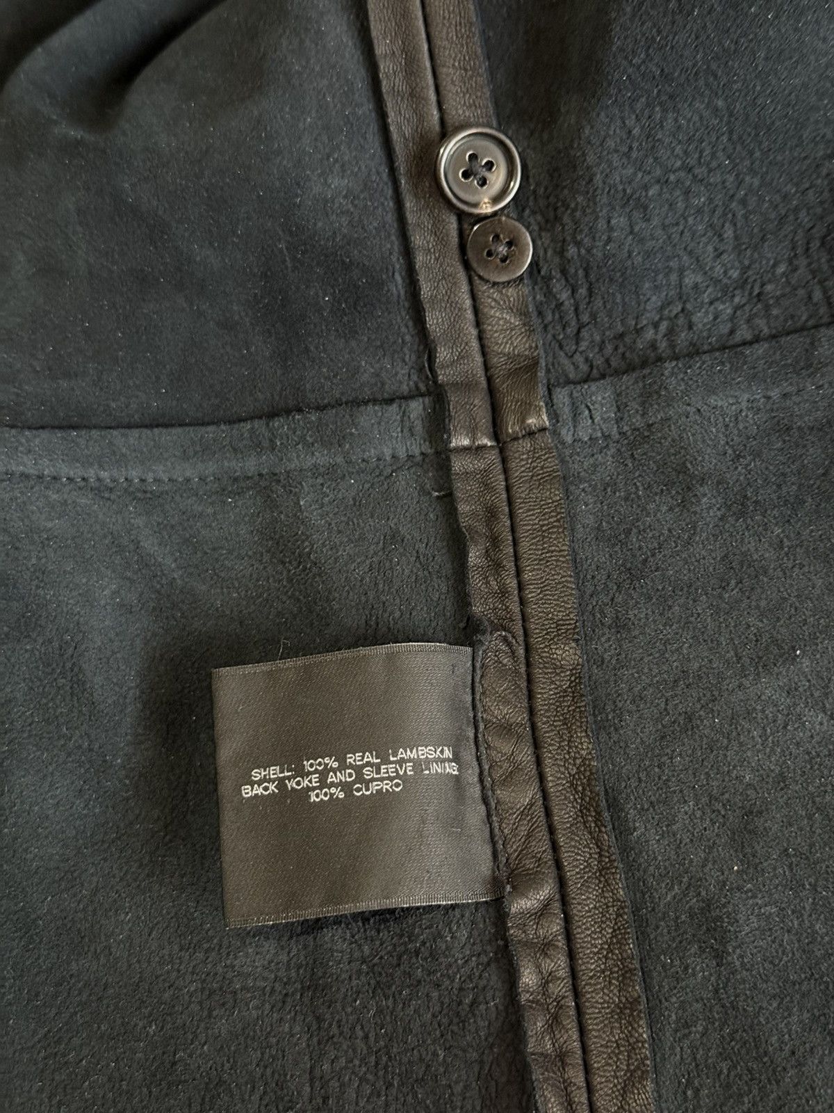 Ralph Lauren Ralph Lauren Black Leather Shirt Size US M / EU 48-50 / 2 - 6 Thumbnail