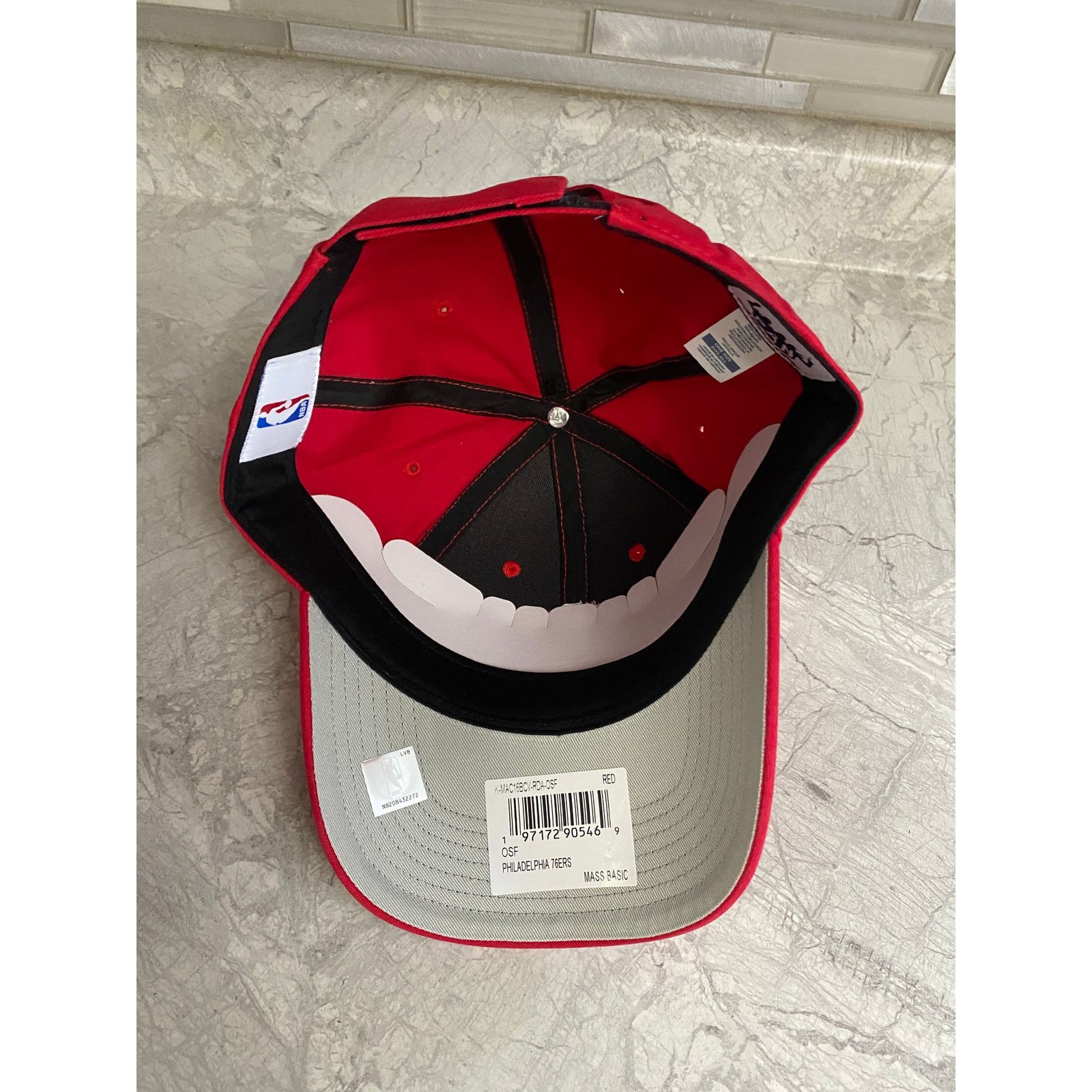 NBA NWT Philadelphia 76ers NBA Basketball Hat Size ONE SIZE - 5 Thumbnail