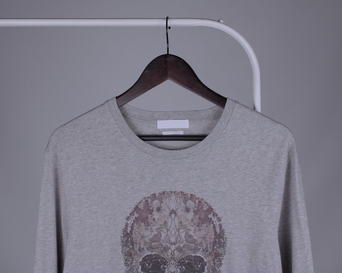 Alexander McQueen × Designer ALEXANDER McQUEEN Floral Skull Long Sleeve T-Shirt Size US M / EU 48-50 / 2 - 2 Thumbnail