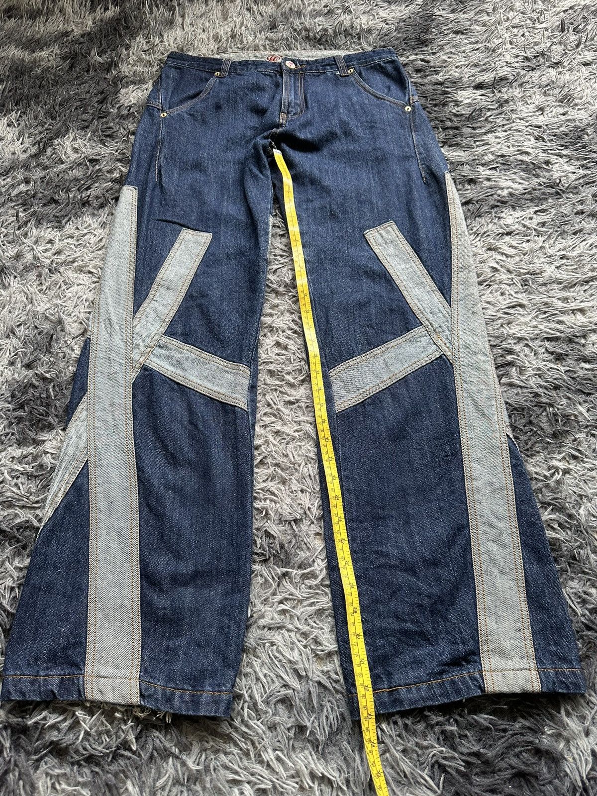 If Six Was Nine 2000's Go Ism hybrid raver jean Size US 34 / EU 50 - 15 Thumbnail