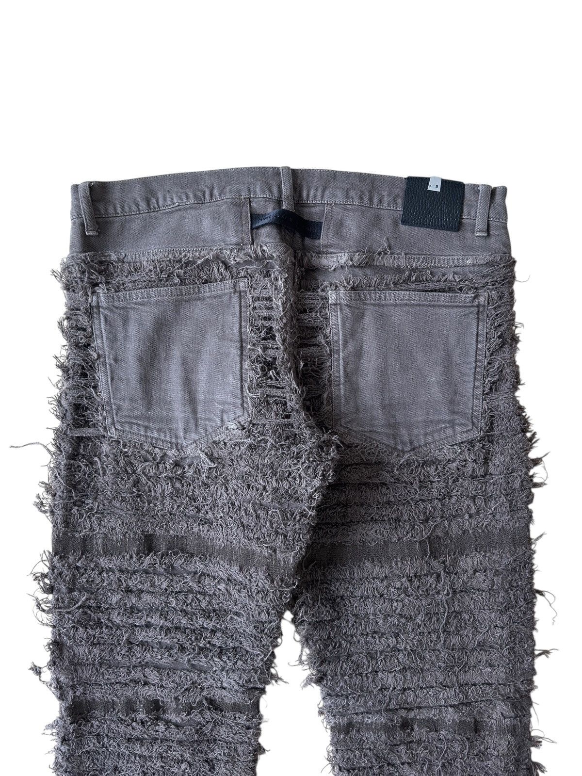 1017 ALYX 9SM 1017 Alyx 9sm Thrashed Distressed All Over Brown Denim Pants Size US 34 / EU 50 - 6 Thumbnail