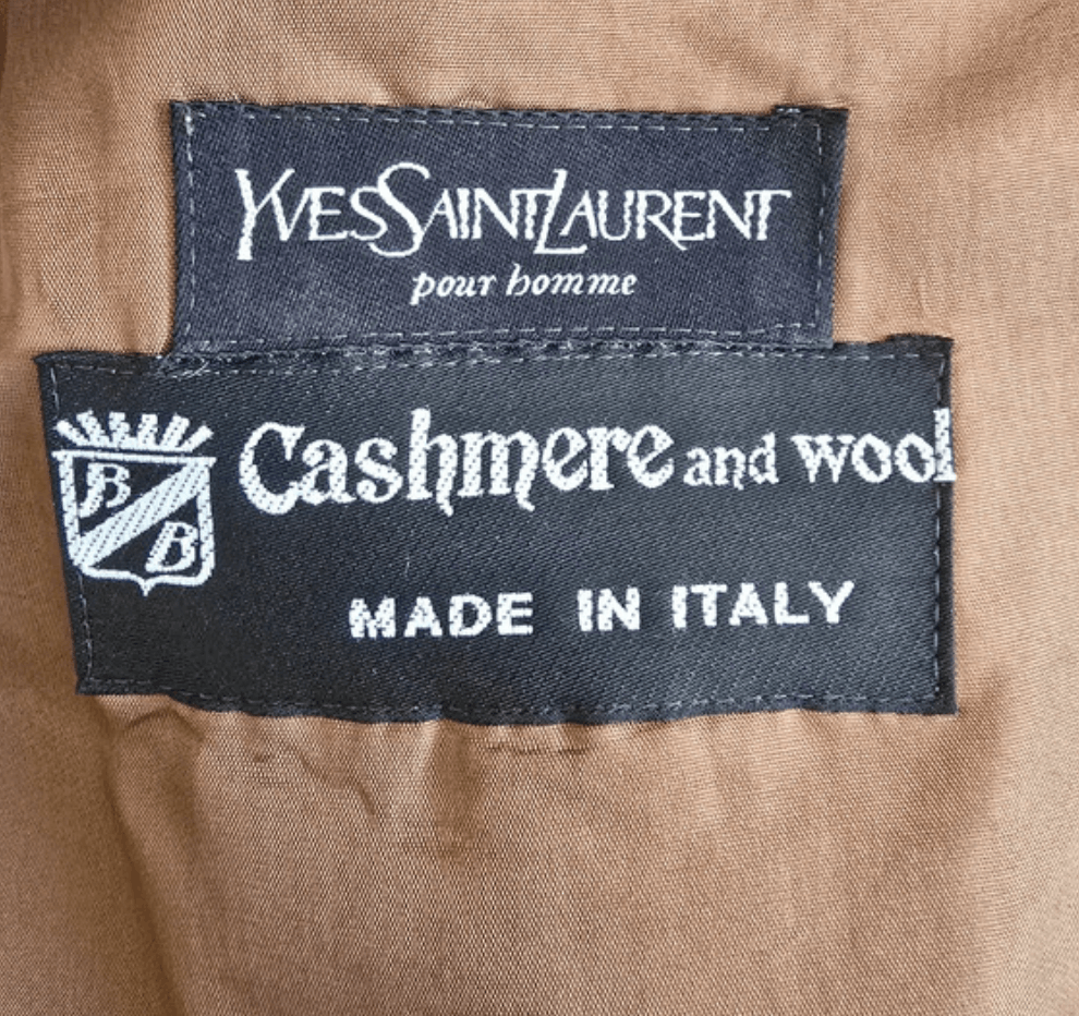 Yves Saint Laurent Yves Saint Laurent Coat Jacket Overcoat Trench YSL EX0219 Size US L / EU 52-54 / 3 - 2 Thumbnail