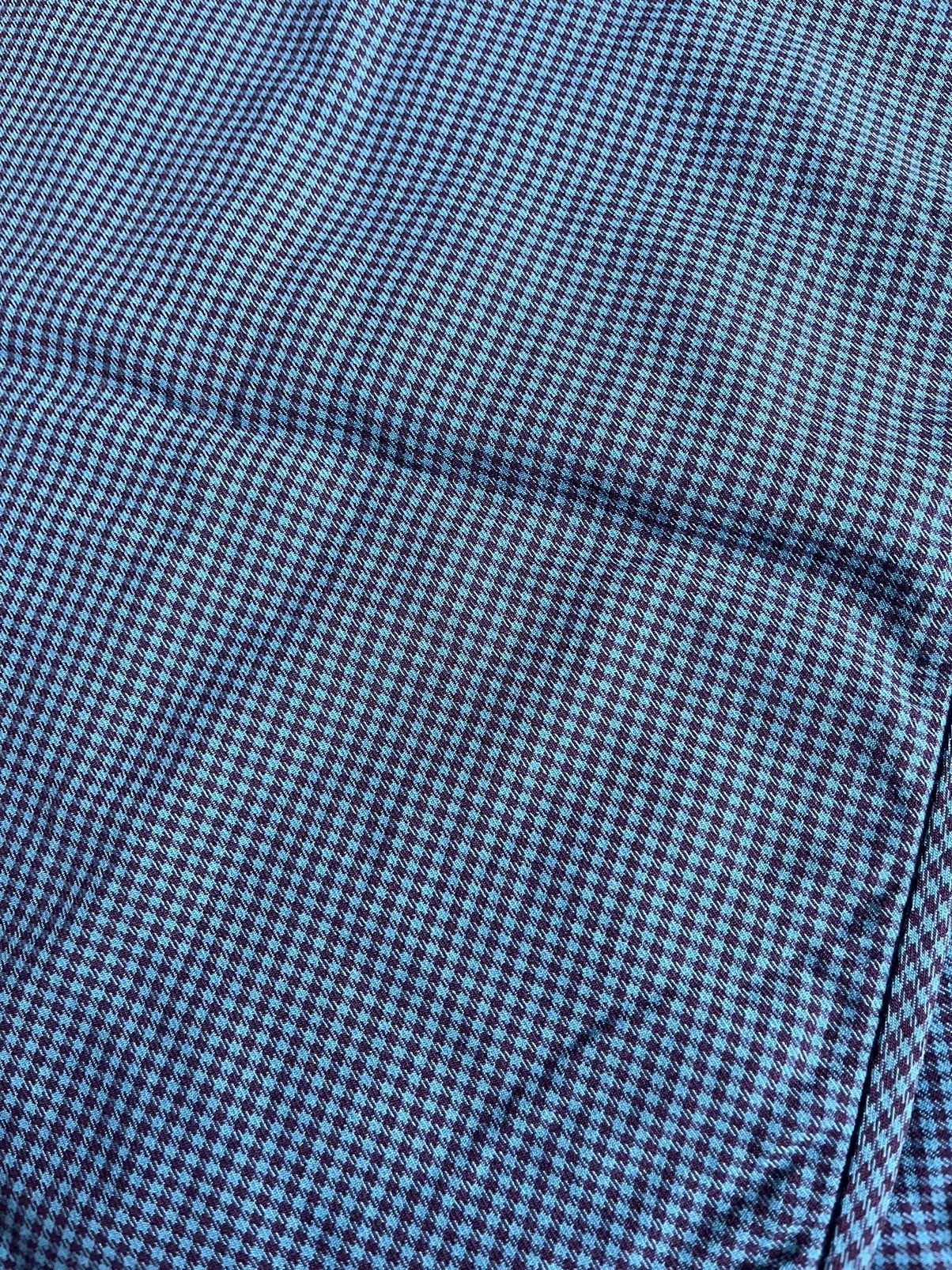 Designer × Japanese Brand × Masaki Matsushima Masaki Matsushima Homme Blue Plaid Scarf Size ONE SIZE - 9 Thumbnail