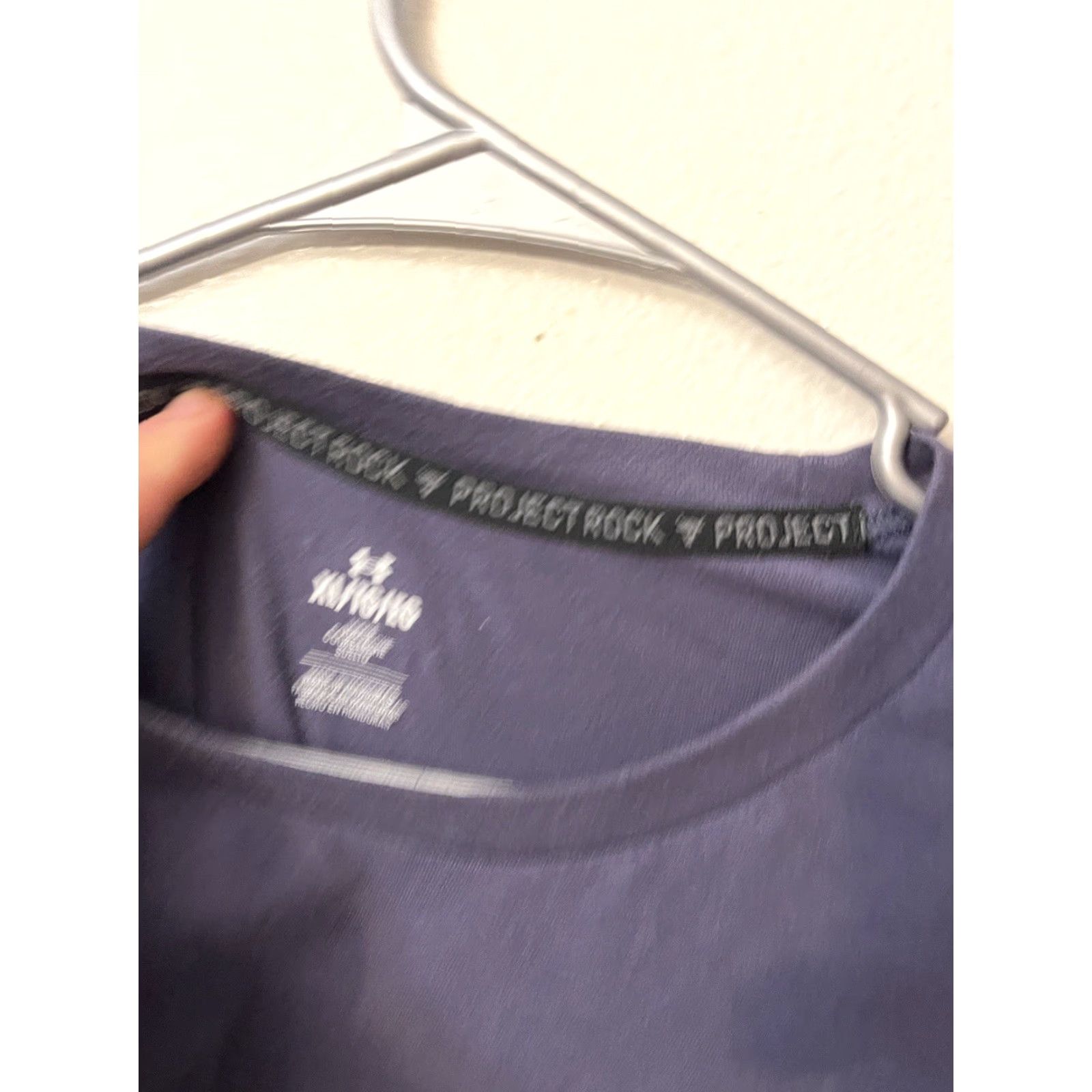 Under Armour Under Armour Project Rock Shirt XL Purple Graphic Print Men's T-Shirt Short Sleeve Activewear Relaxed Fit Regular Size XL Graffiti Size US XL / EU 56 / 4 - 5 Thumbnail