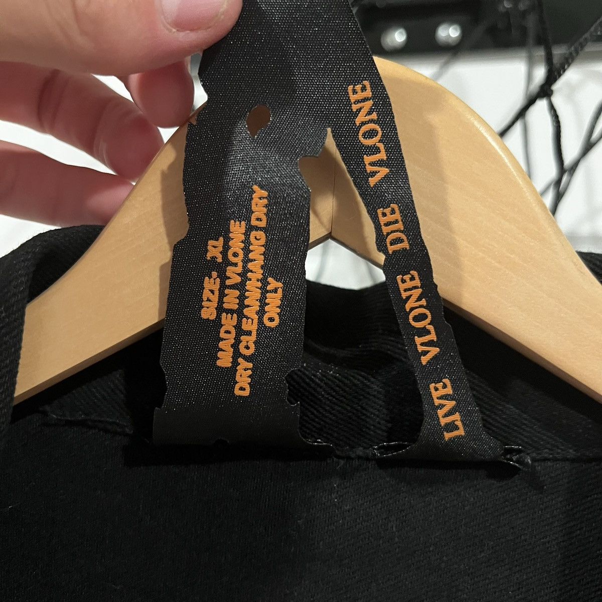 Vlone Vlone Friends Denim Jacket Size US XL / EU 56 / 4 - 14 Thumbnail