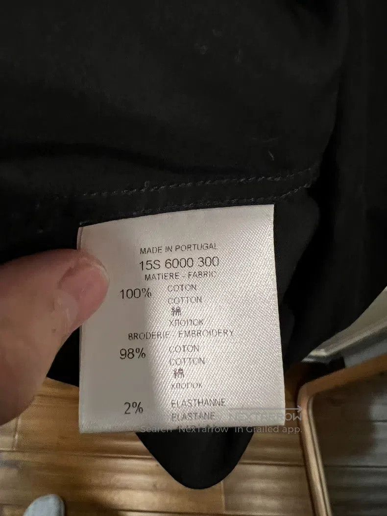 Givenchy Givenchy size 39 Collar Five Star Black Shirt Size US S / EU 44-46 / 1 - 4 Thumbnail