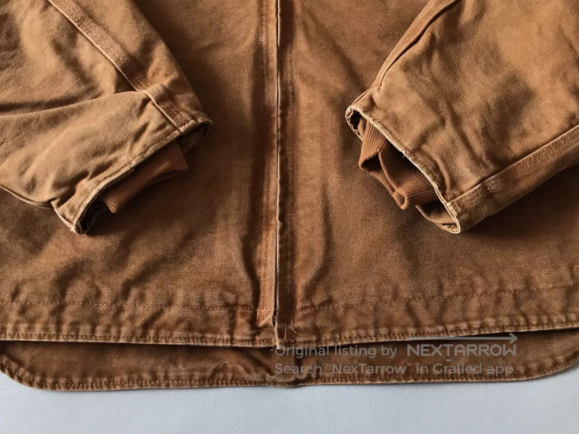 Carhartt Carhartt J141 Brown Hooded Work Jacket. Size US XL / EU 56 / 4 - 6 Thumbnail