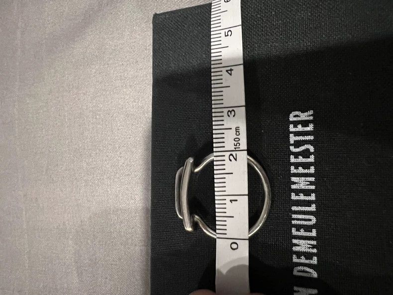Ann Demeulemeester Ann Demeulemeester Ann Demeulemeester鈥?25 Silver ring-2507 Size ONE SIZE - 4 Thumbnail