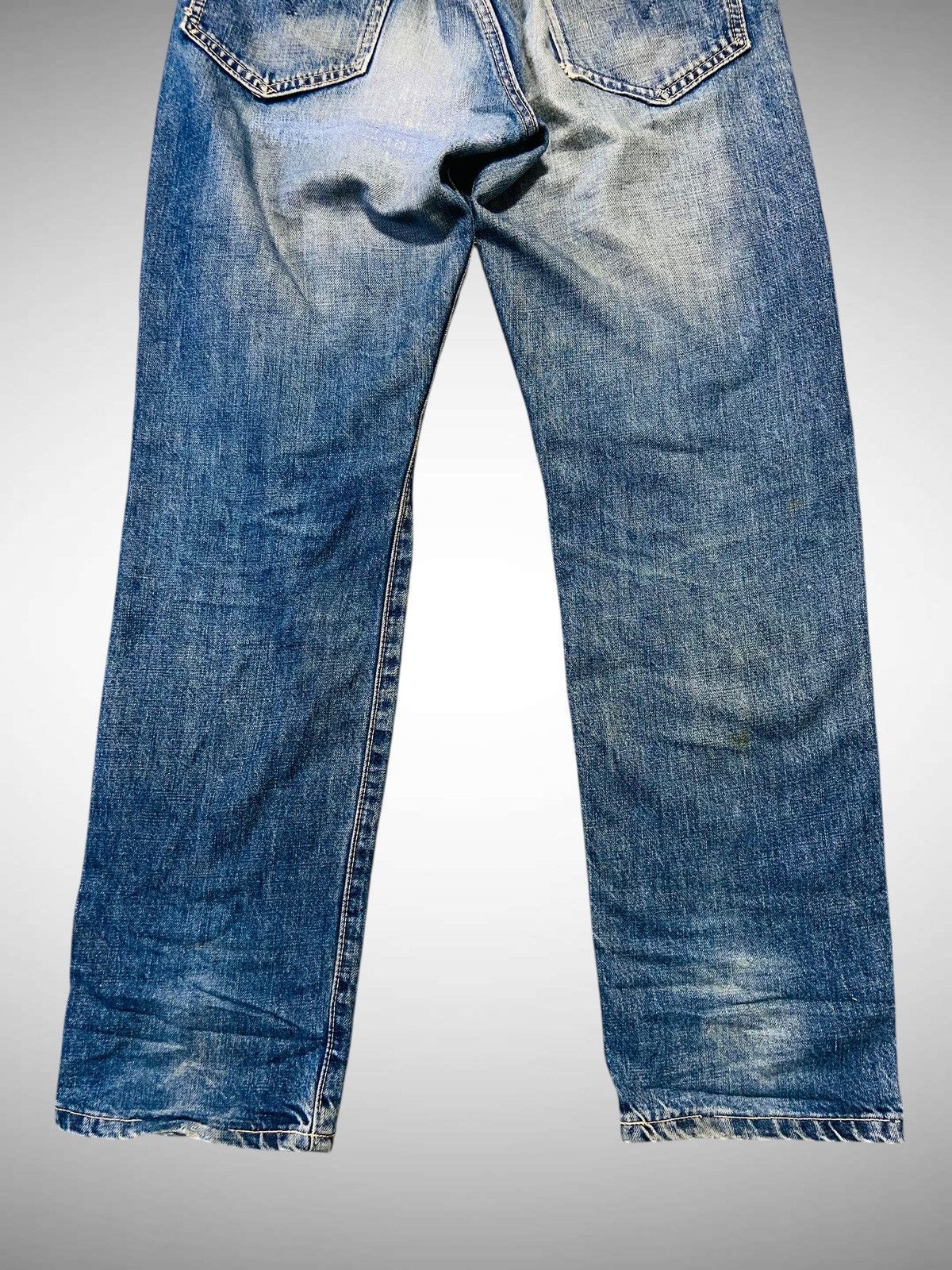 45rpm Vintage 45 RPM Distressed Jeans Size US 28 / EU 44 - 7 Thumbnail