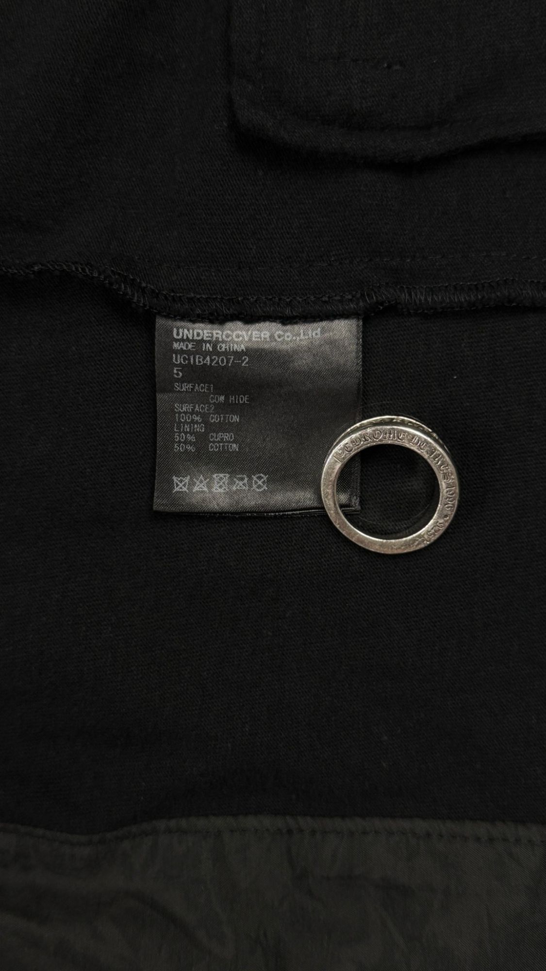 Undercover ♚ Undercover Hybrid Leather Jacket ♚ Size US XL / EU 56 / 4 - 10 Thumbnail