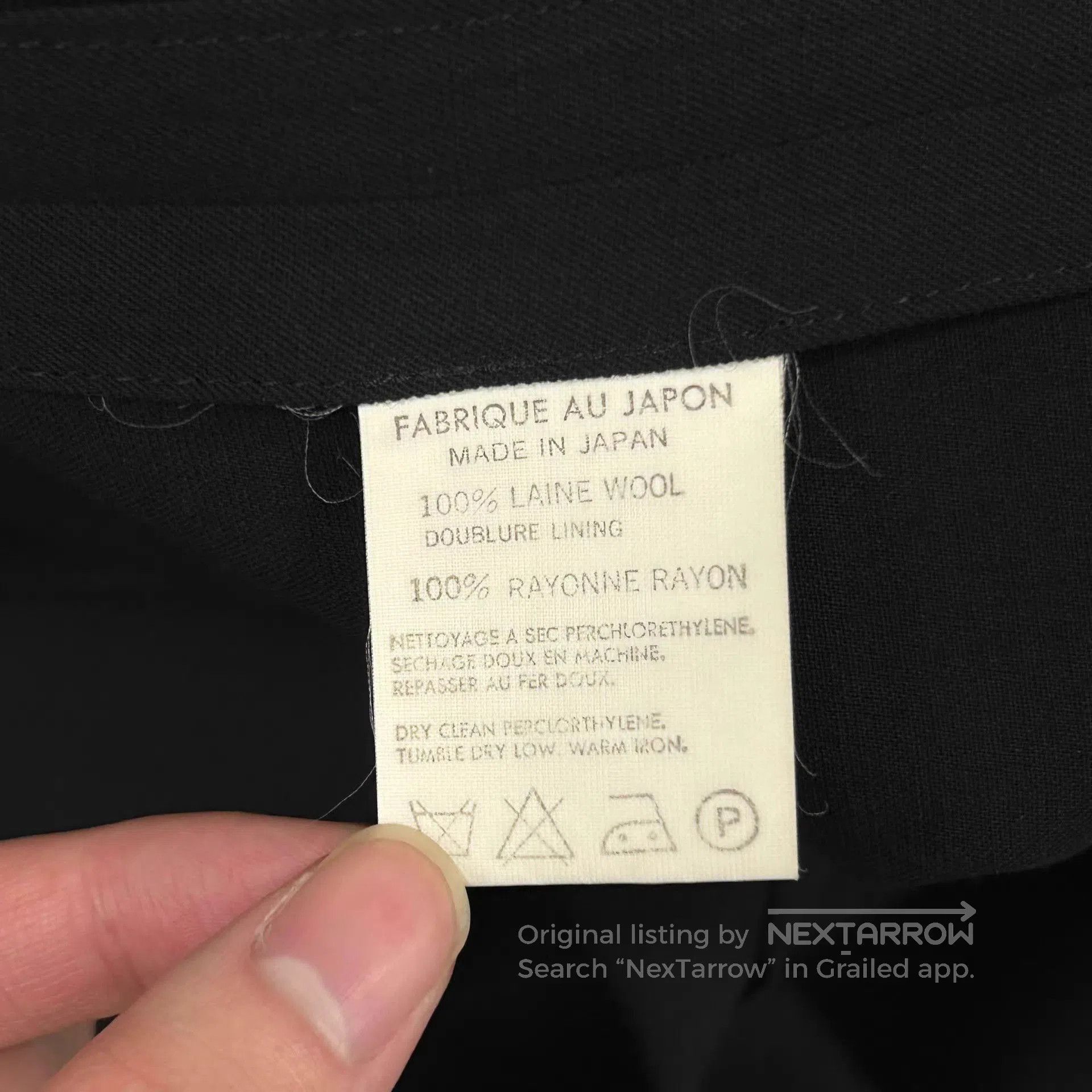 Yohji Yamamoto Black Blazer with Embroidered Cut. Size US M / EU 48-50 / 2 - 7 Thumbnail