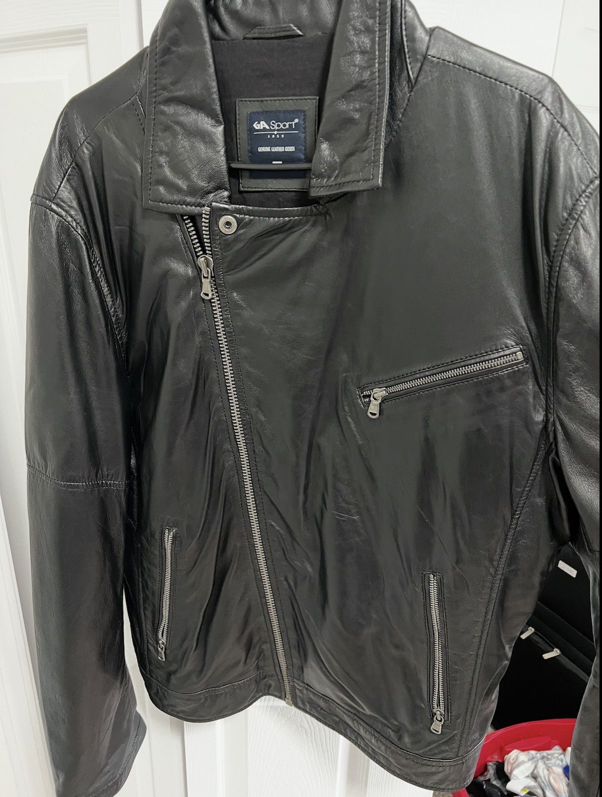 Other Leather Jacket XL Size US L / EU 52-54 / 3 - 3 Thumbnail