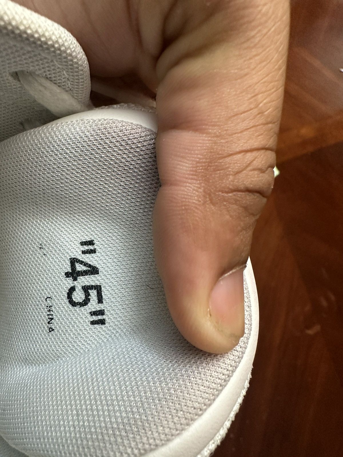 Off-White OFF-WHITE White & Red Out Of Office 'For Walking' Sneakers Size US 12 / EU 45 - 7 Thumbnail