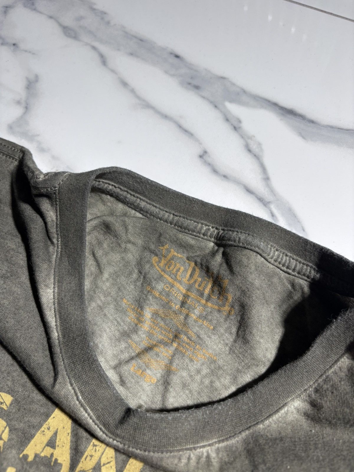 Von Dutch Y2K Vintage Von Dutch Tshirt Kustom Kulture Logo Retro Size US L / EU 52-54 / 3 - 4 Thumbnail