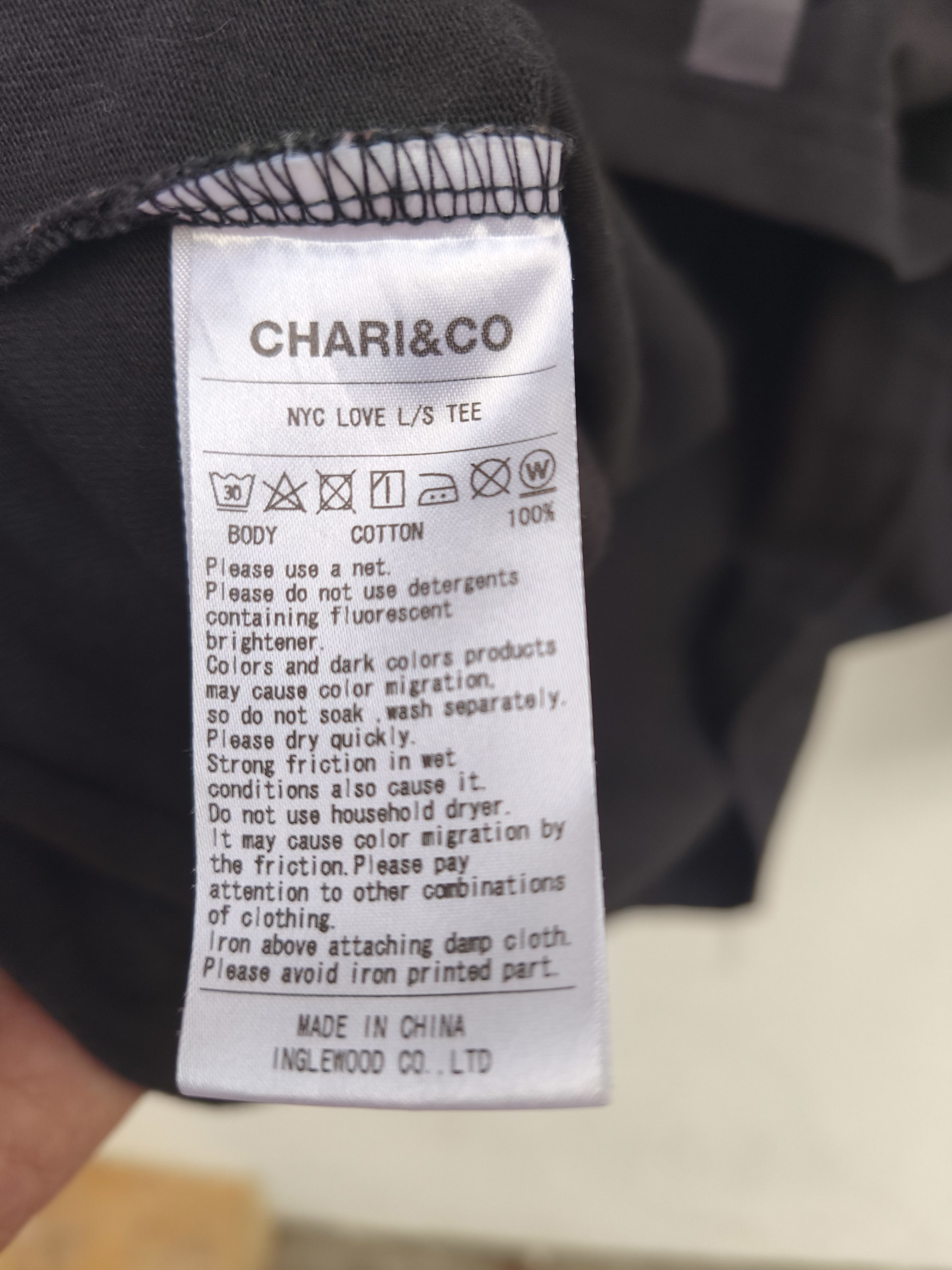 Japanese Brand 🔥 Chari & Co t shirt long sleeve Size US M / EU 48-50 / 2 - 6 Thumbnail