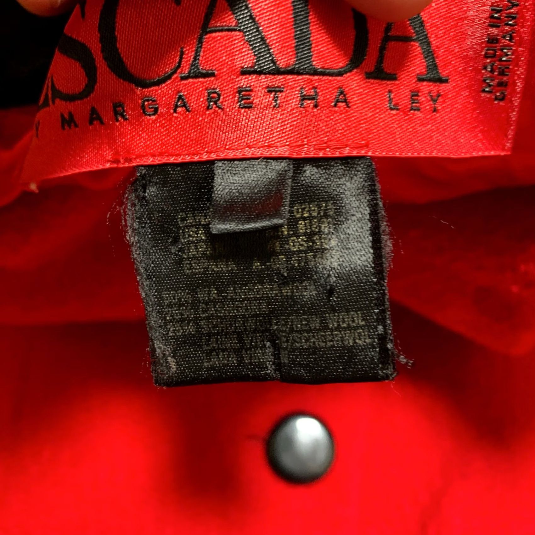 Escada VINTAGE Escada Jacket Women Wool Red M Size M / US 6-8 / IT 42-44 - 6 Thumbnail