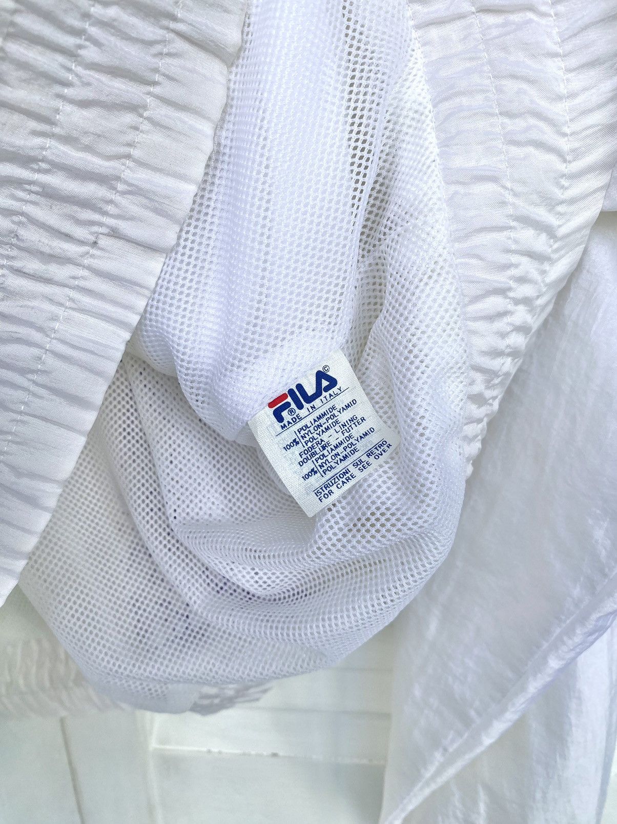 Fila × Vintage Vintage FILA Track Retro Jacket Nylon 90s Abstract Print Size US M / EU 48-50 / 2 - 11 Thumbnail