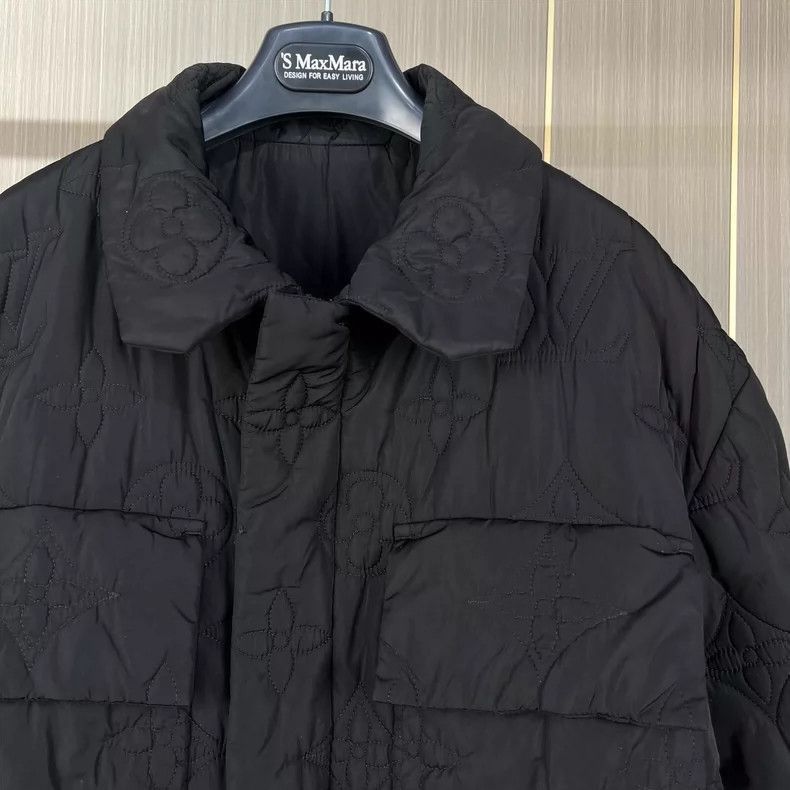 Louis Vuitton Louis Vuitton Black Quilted Jacket with Tag-2506 Size US XXL / EU 58 / 5 - 3 Thumbnail