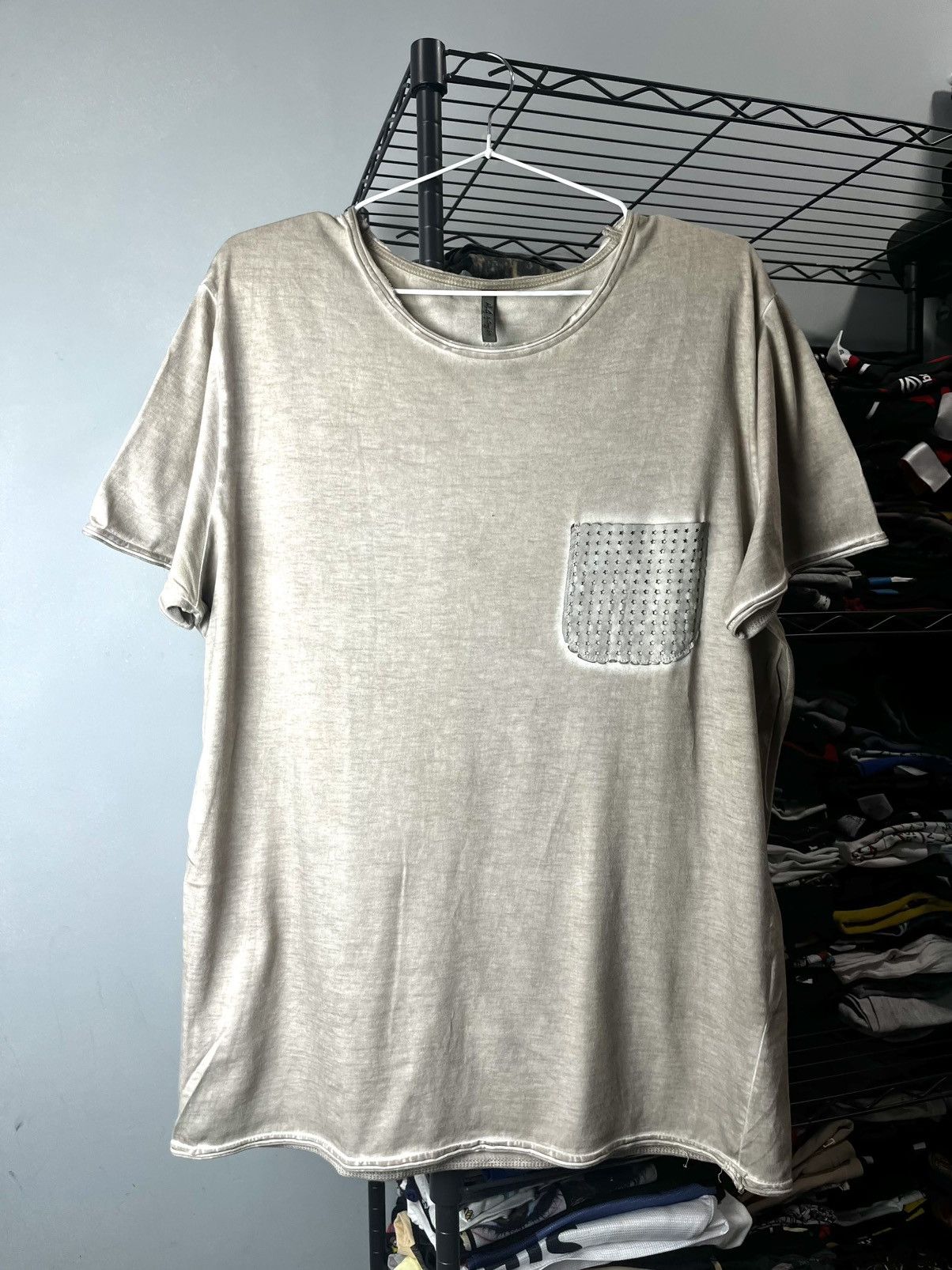 Giorgio Brato WLG By Giorgio Brato Italy Design Washed Garment T Shirt Size US L / EU 52-54 / 3 - 1 Thumbnail