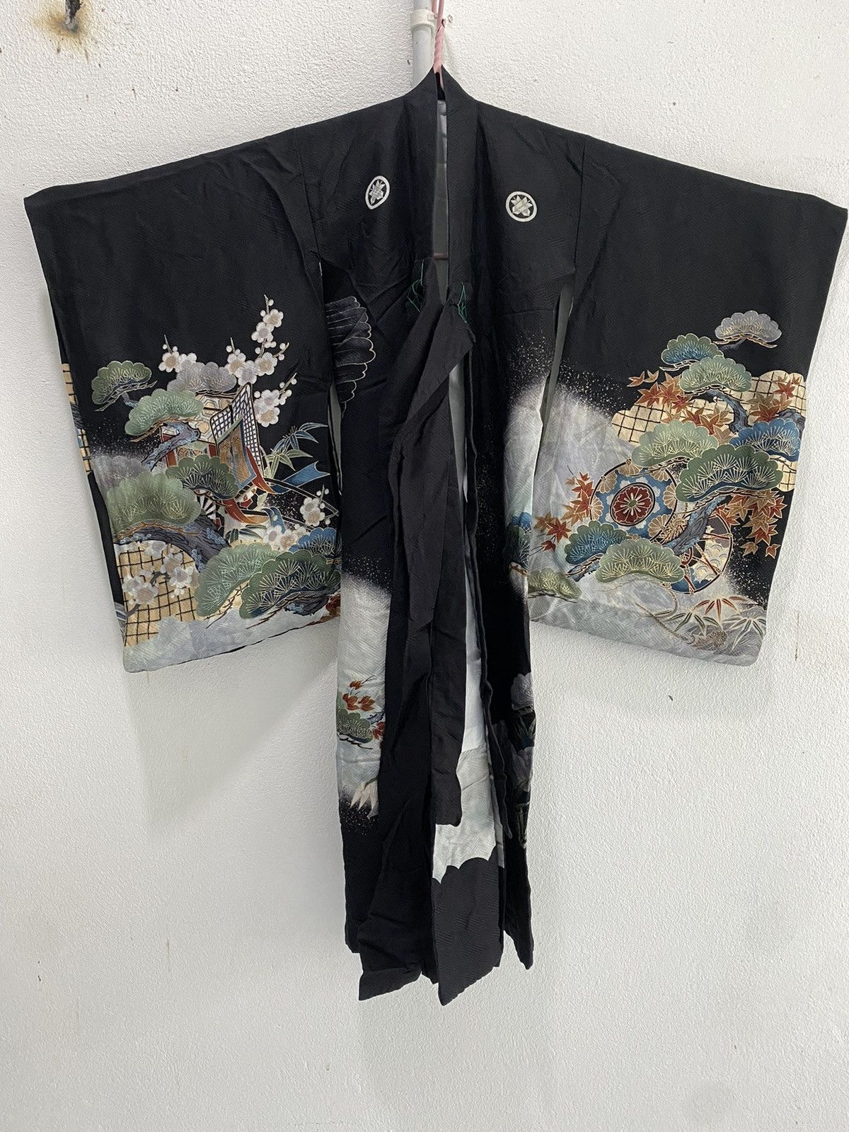 Japanese Brand × Vintage Insane Vintage Japanese Traditional Eagle Full Screen Yakuza Size US XS / EU 42 / 0 - 3 Thumbnail