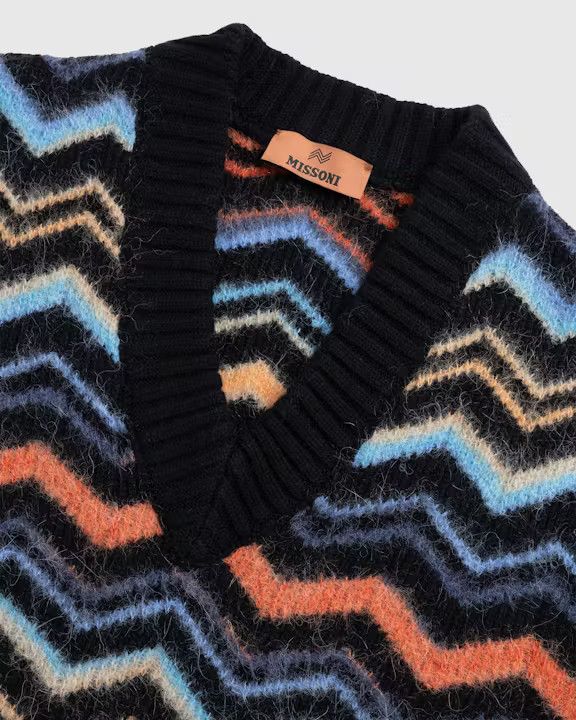Missoni o1y0225 Sleeveless Sweater in Multicolor Size US M / EU 48-50 / 2 - 4 Thumbnail