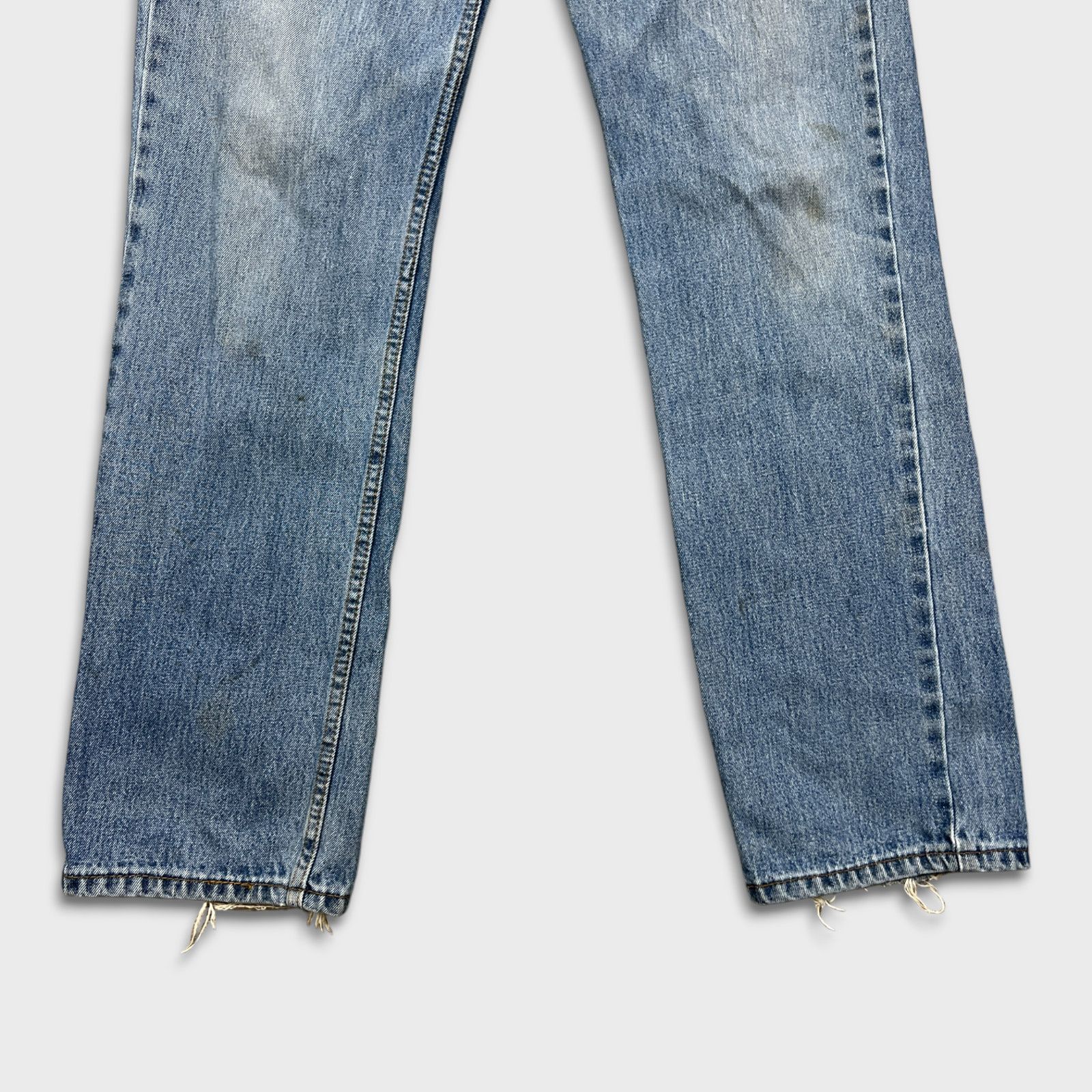 Levi's × Vintage Levi's 516 Jeans 34x32 Slim Straight American Denim Pants Size US 34 / EU 50 - 3 Thumbnail