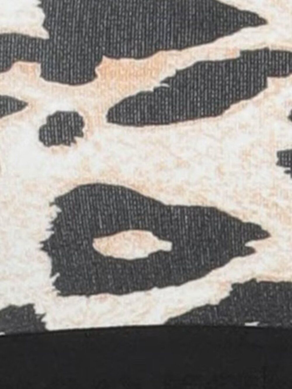 Paco Rabanne Rabanne Leopard-Print Jersey Crop Top Beige M Size M / US 6-8 / IT 42-44 - 2 Thumbnail