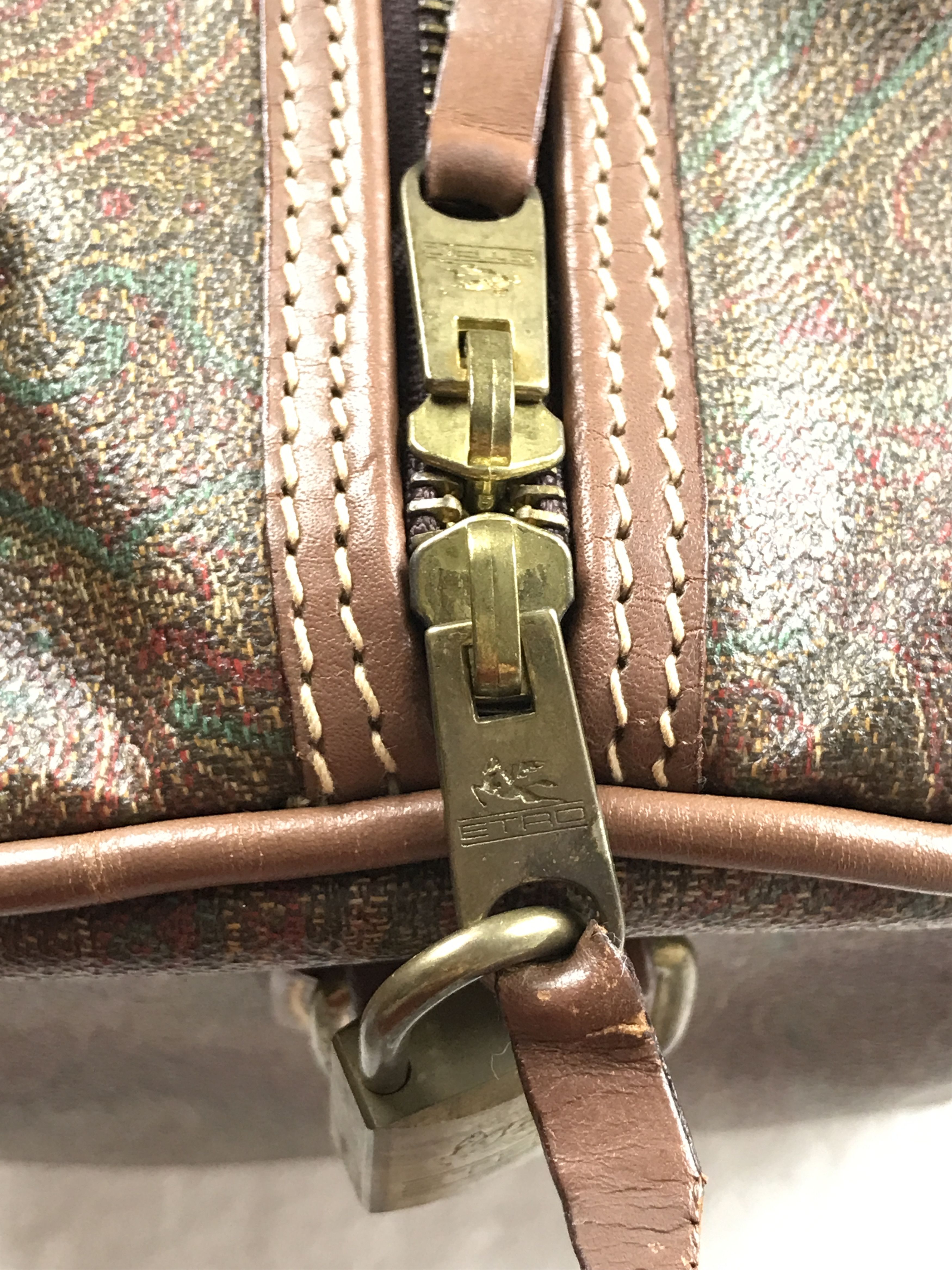 Etro Vintage Etro Paisley Travel Bag With Shoulder Strap Size ONE SIZE - 6 Thumbnail