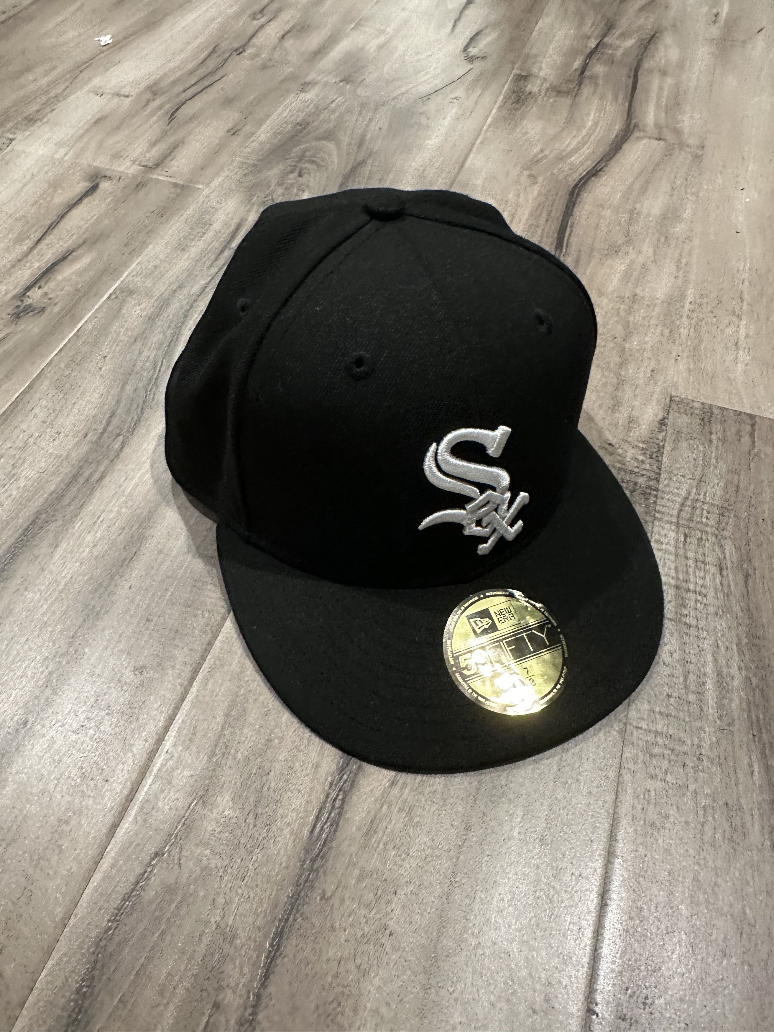 New Era White Sox Fitted Cap Size ONE SIZE - 1 Thumbnail