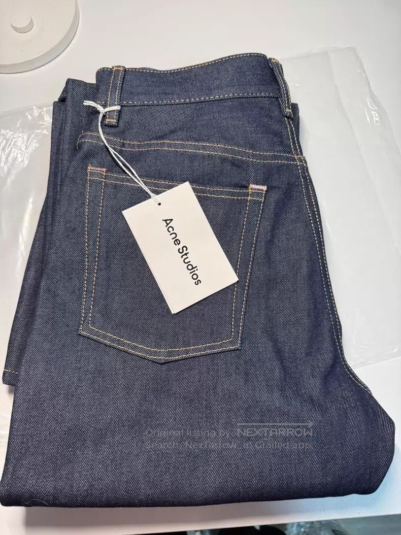 Acne Studios Acne Studios Raw Denim Pants, Raw Indigo Size US 26 / EU 42 - 4 Thumbnail
