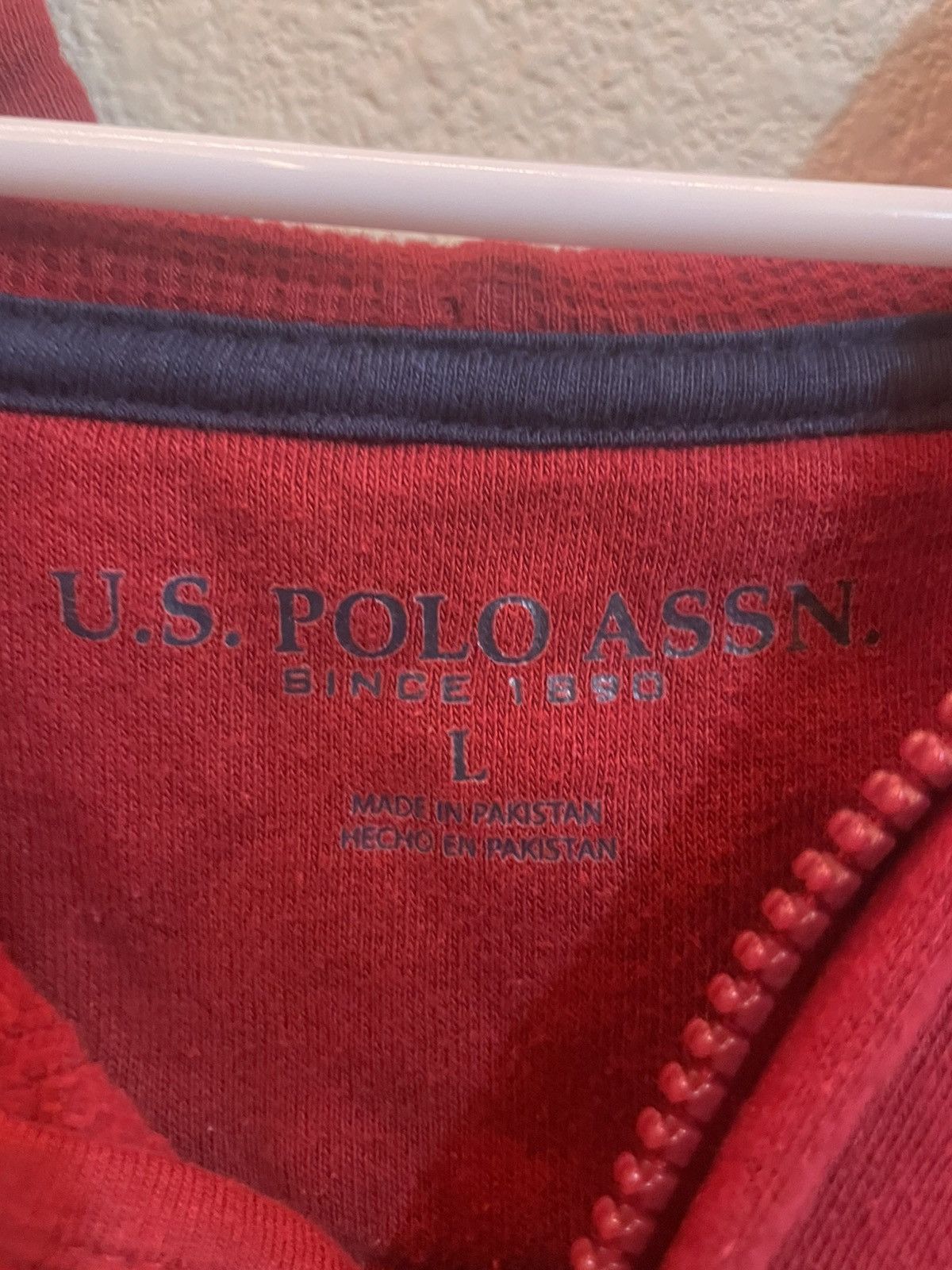 U.S. Polo Assn. U.S. POLO ASSN. Red Zip up Size US L / EU 52-54 / 3 - 3 Thumbnail