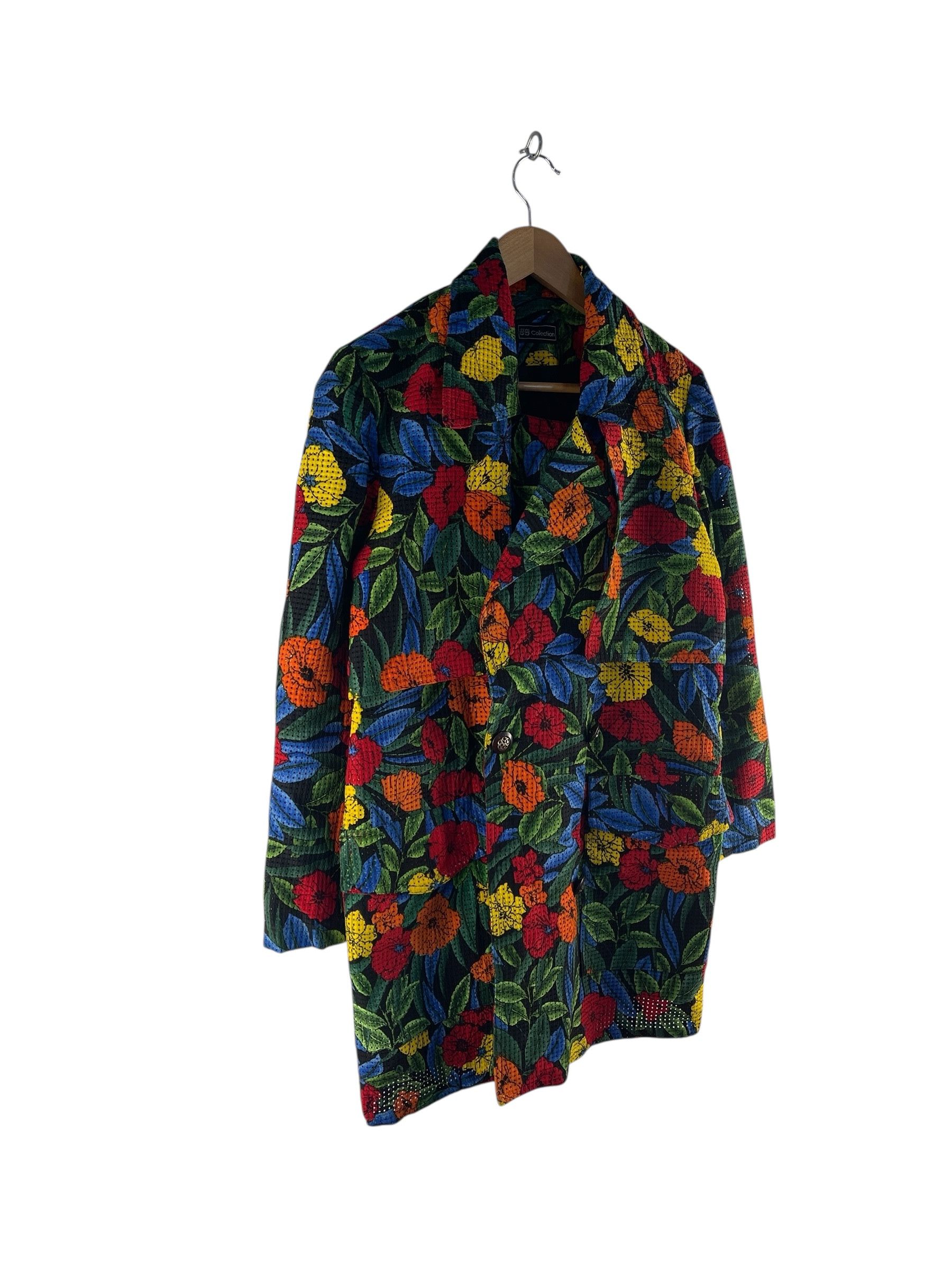 Other Vintage JJ Collection Floral Pattern Jacket Size S / US 4 / IT 40 - 4 Thumbnail