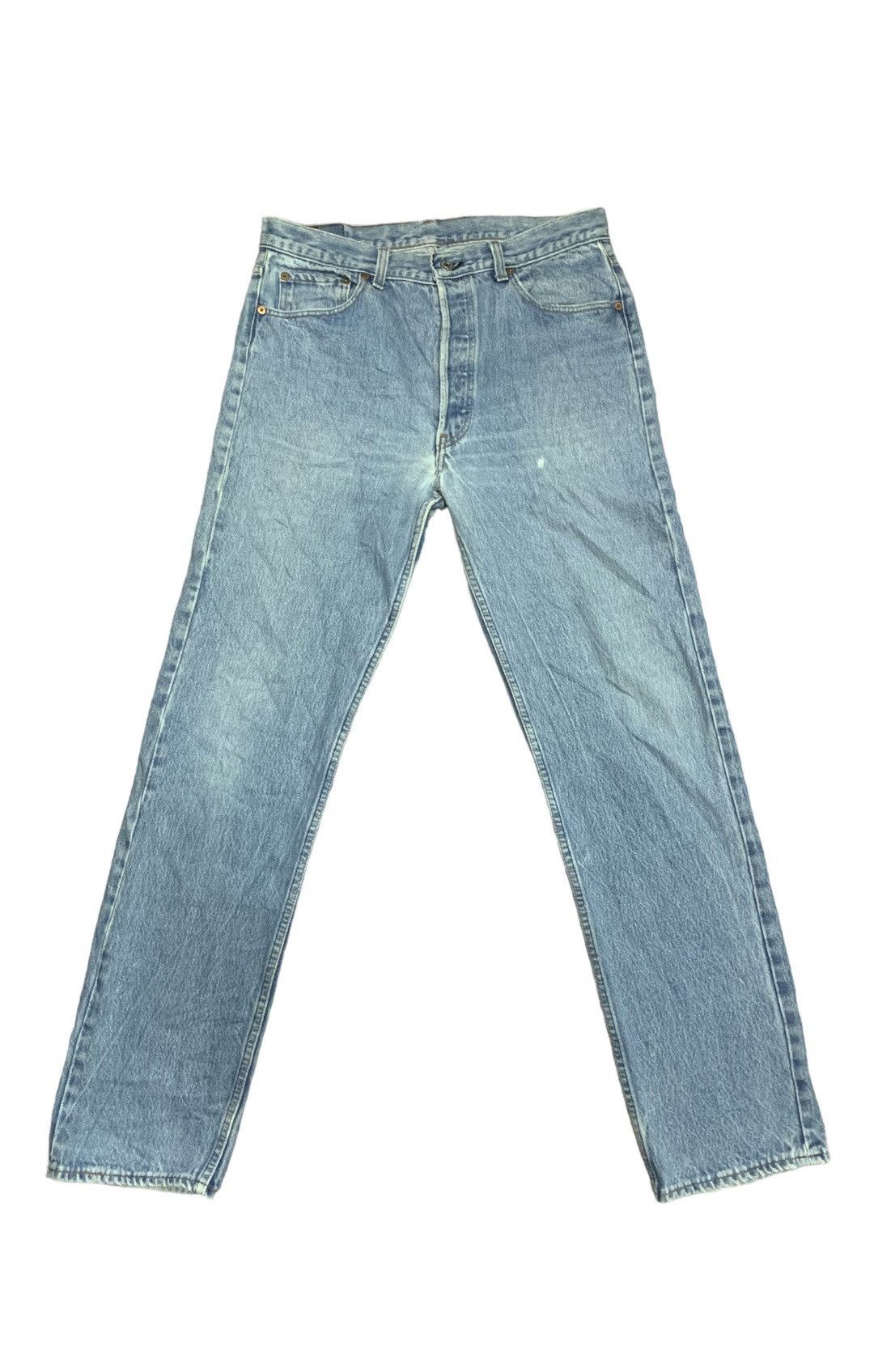 Levi's VINTAGE LEVIS 501 DENIM JEANS Size US 34 / EU 50 - 2 Thumbnail