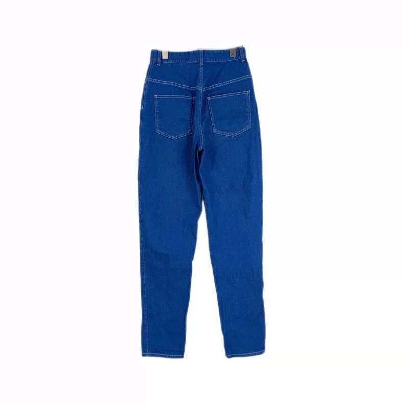Louis Vuitton Louis Vuitton Blue Leather Jeans 2505-Nextarrow Size US 36 / EU 52 - 2 Thumbnail