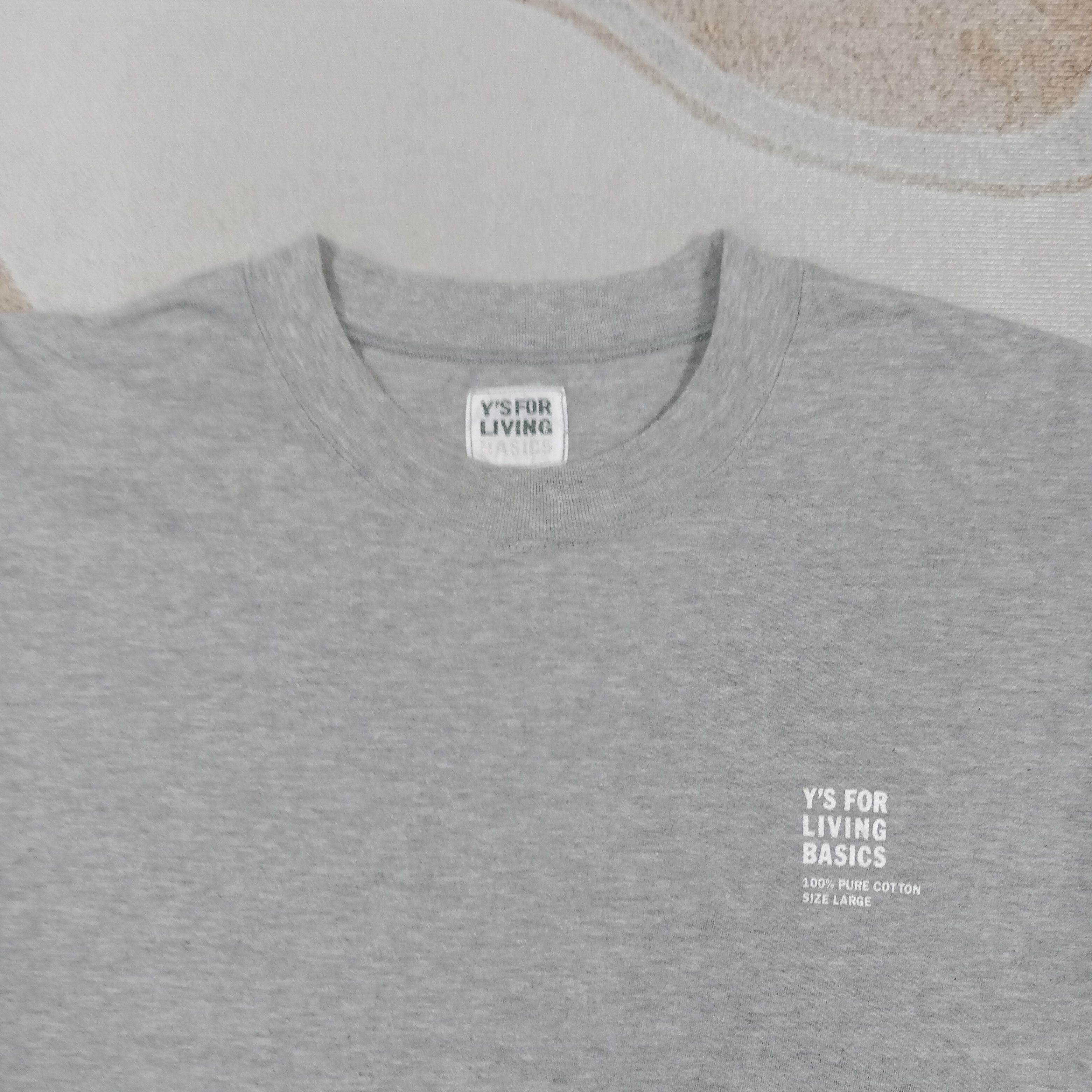 Yohji Yamamoto Y's For Men by Yohji Yamamoto Japanese Tshirt C285N42 Size US L / EU 52-54 / 3 - 2 Thumbnail