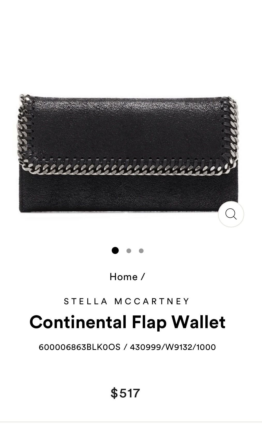 Stella McCartney × Vintage Stella McCartney Continental Flap Wallet Size ONE SIZE - 1 Thumbnail