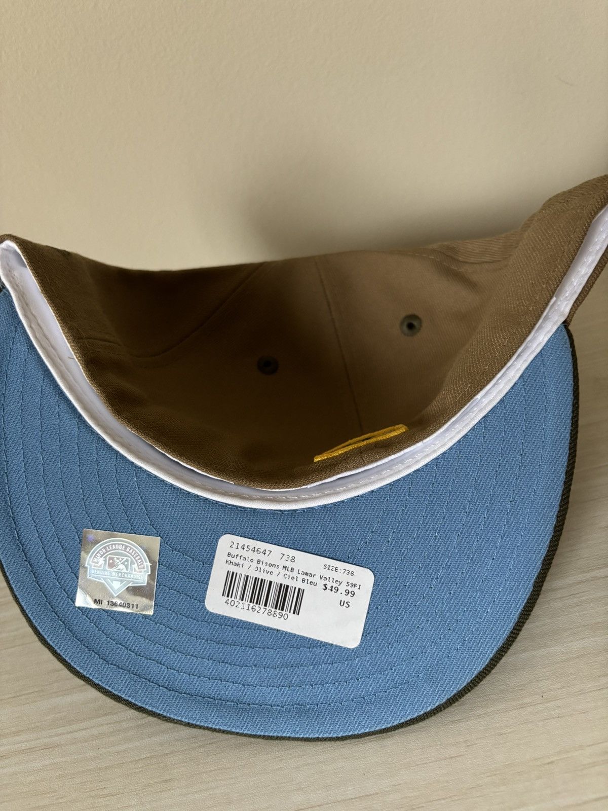 Lids Buffalo Bisons Fitted Size 7 3/8 Lids Size ONE SIZE - 7 Thumbnail