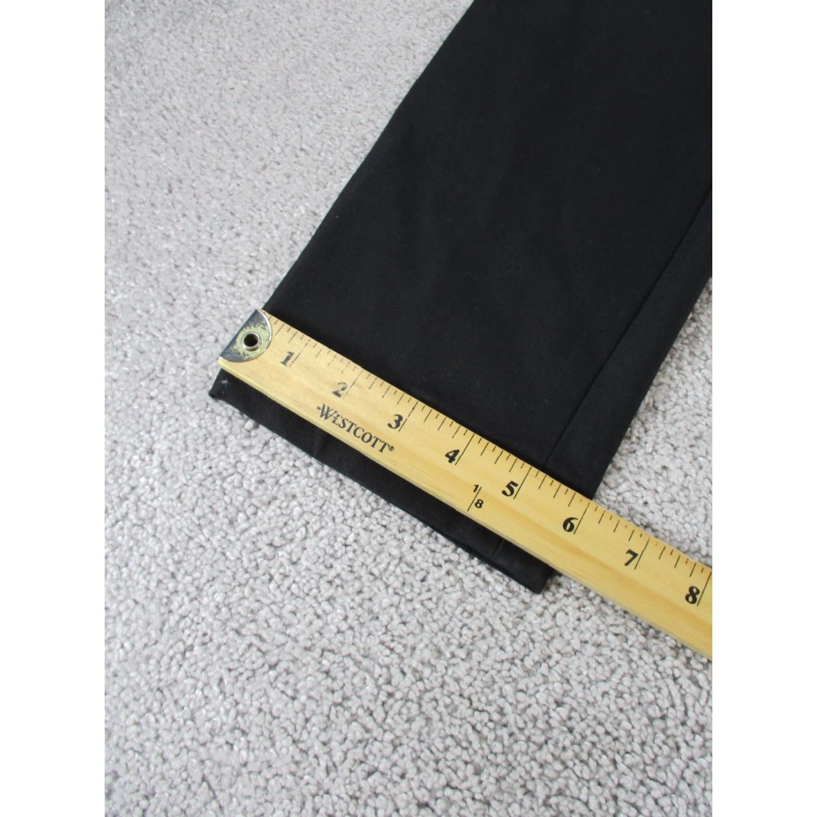 Theory Theory Pants Womens 4 Black Slim Pull On Denim Twill Skinny Ankle Womens 90s? (no) Size 27" / US 4 / IT 40 - 6 Thumbnail