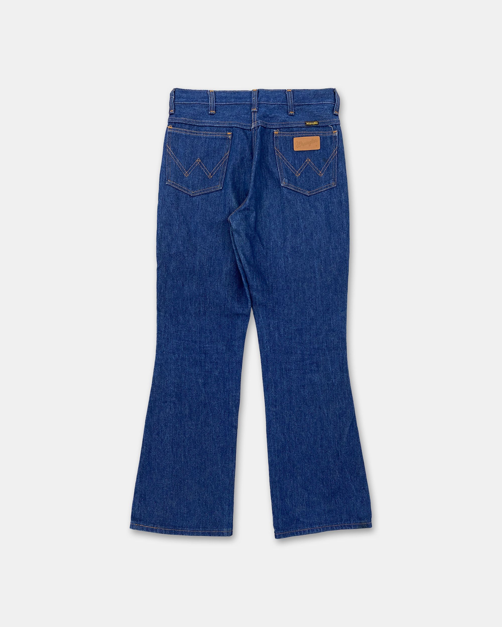 Vintage × Wrangler 1970s USA Talon Zip Bootcut Denim Size US 32 / EU 48 - 2 Thumbnail