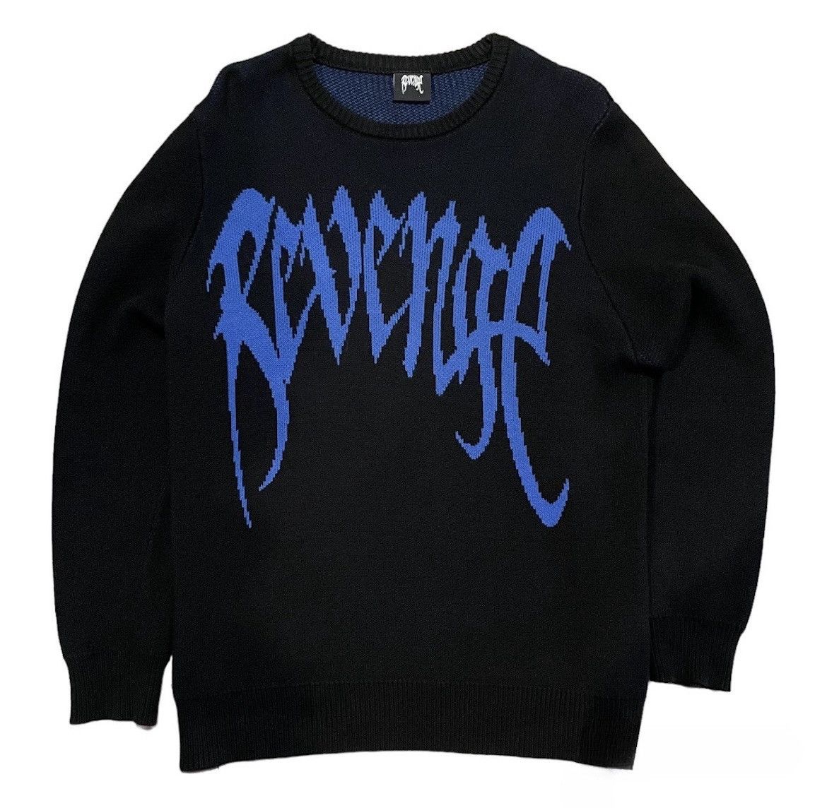 Revenge Revenge Blue Logo Knit Size US M / EU 48-50 / 2 - 2 Thumbnail