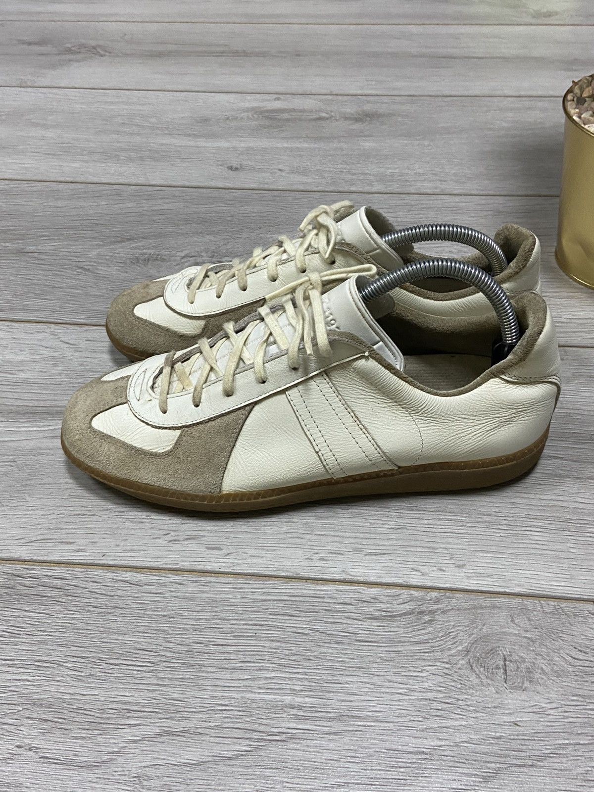 Vintage BW-sport 265 Maison Margiela vintage leather trainers Size US 8 / EU 41 - 7 Thumbnail
