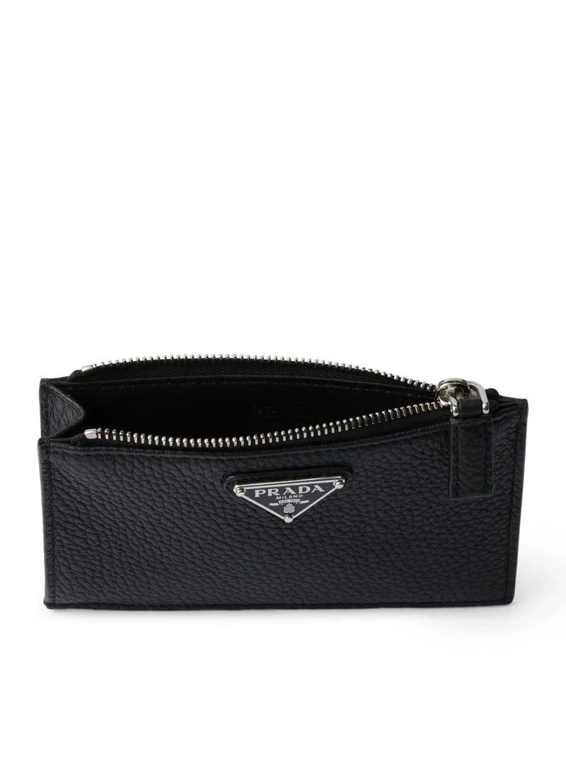 Prada PRADA Black Saffiano Leather Card Holder New & Authentic Size ONE SIZE - 3 Thumbnail