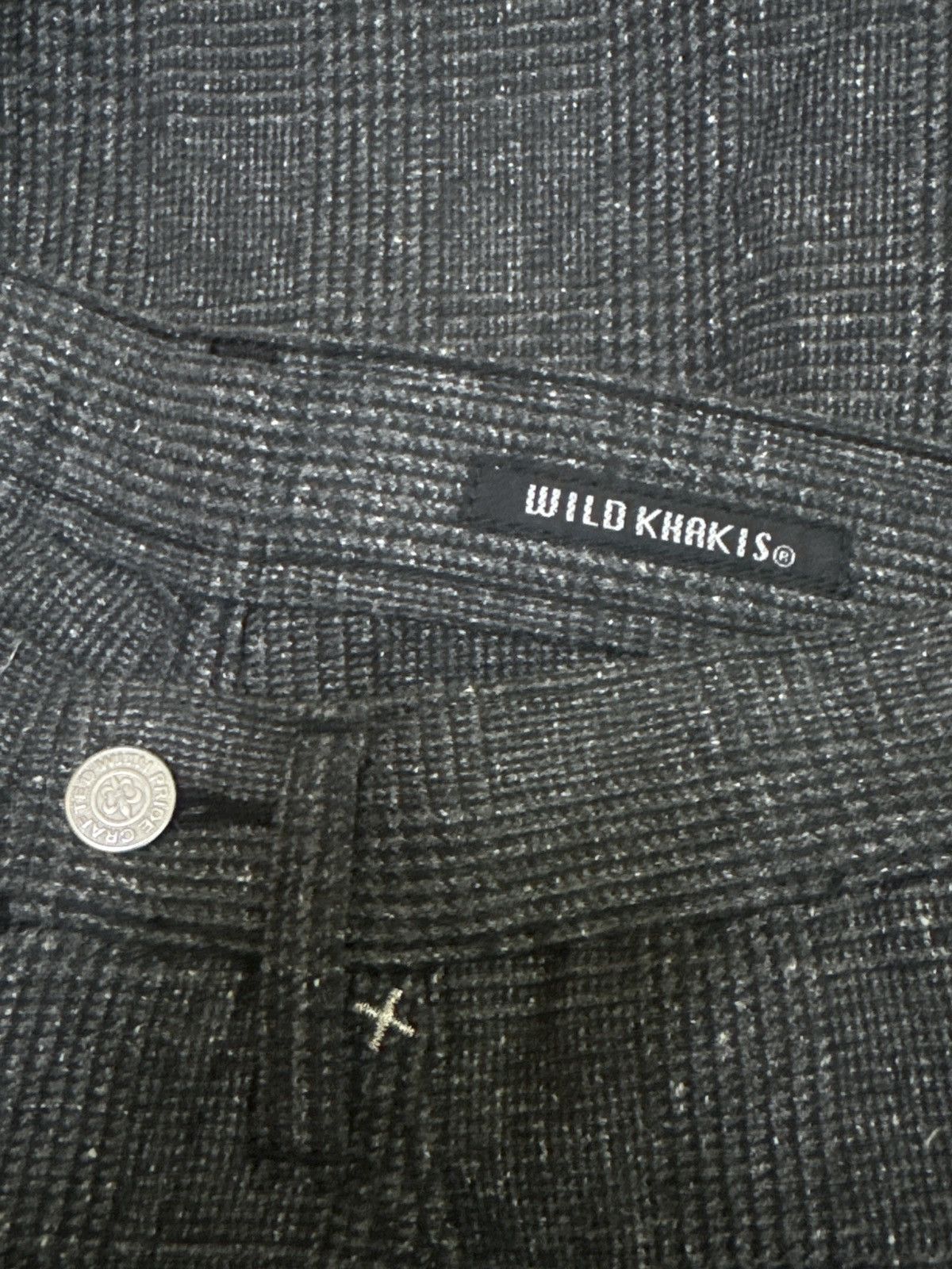 Japanese Brand FLARE WILD KHAKIS WOOL TROUSER PLAID PANT VTG Size US 28 / EU 44 - 14 Thumbnail