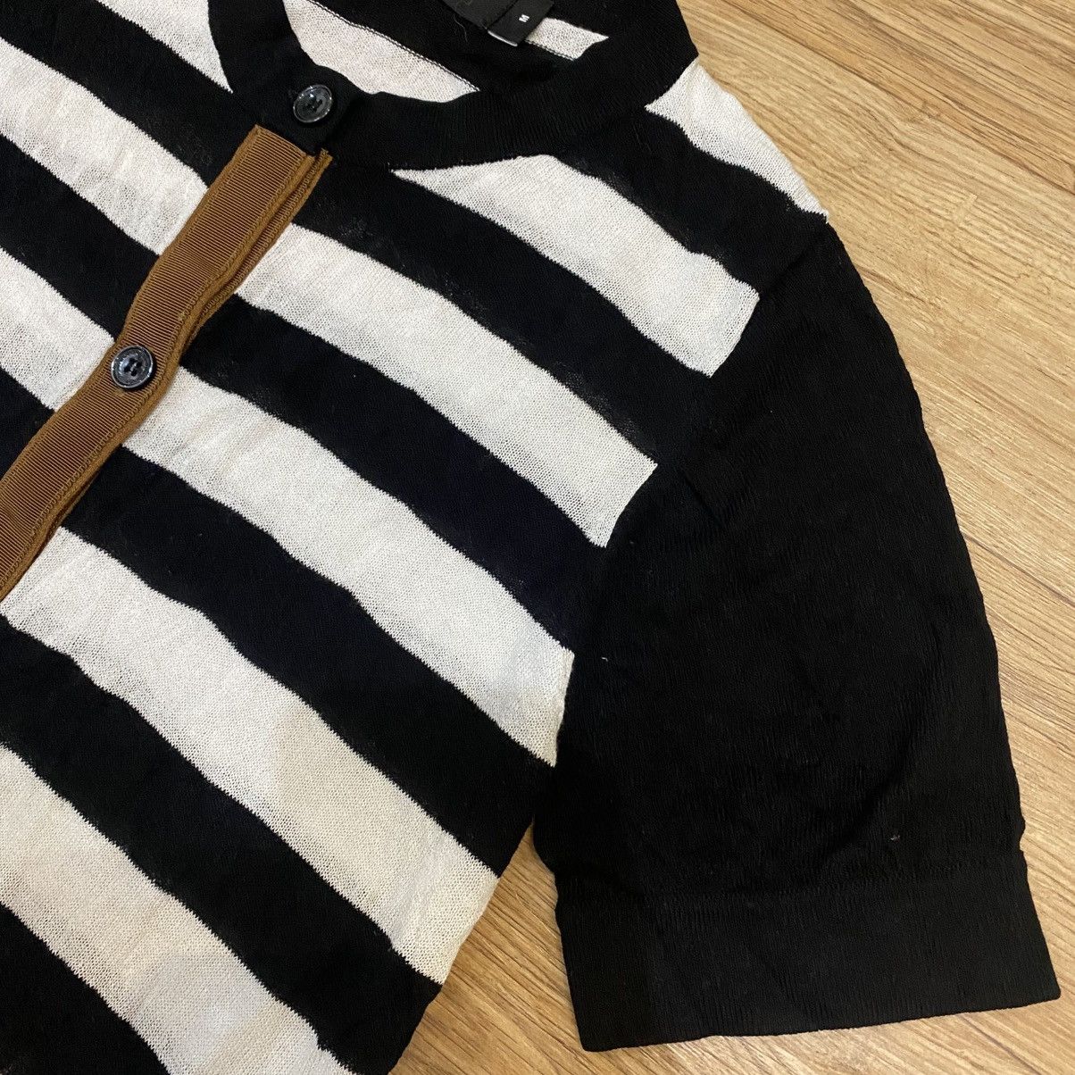 GU × Undercover Gu X Undercover Stripe Cardigan Button Up Size M / US 6-8 / IT 42-44 - 6 Thumbnail