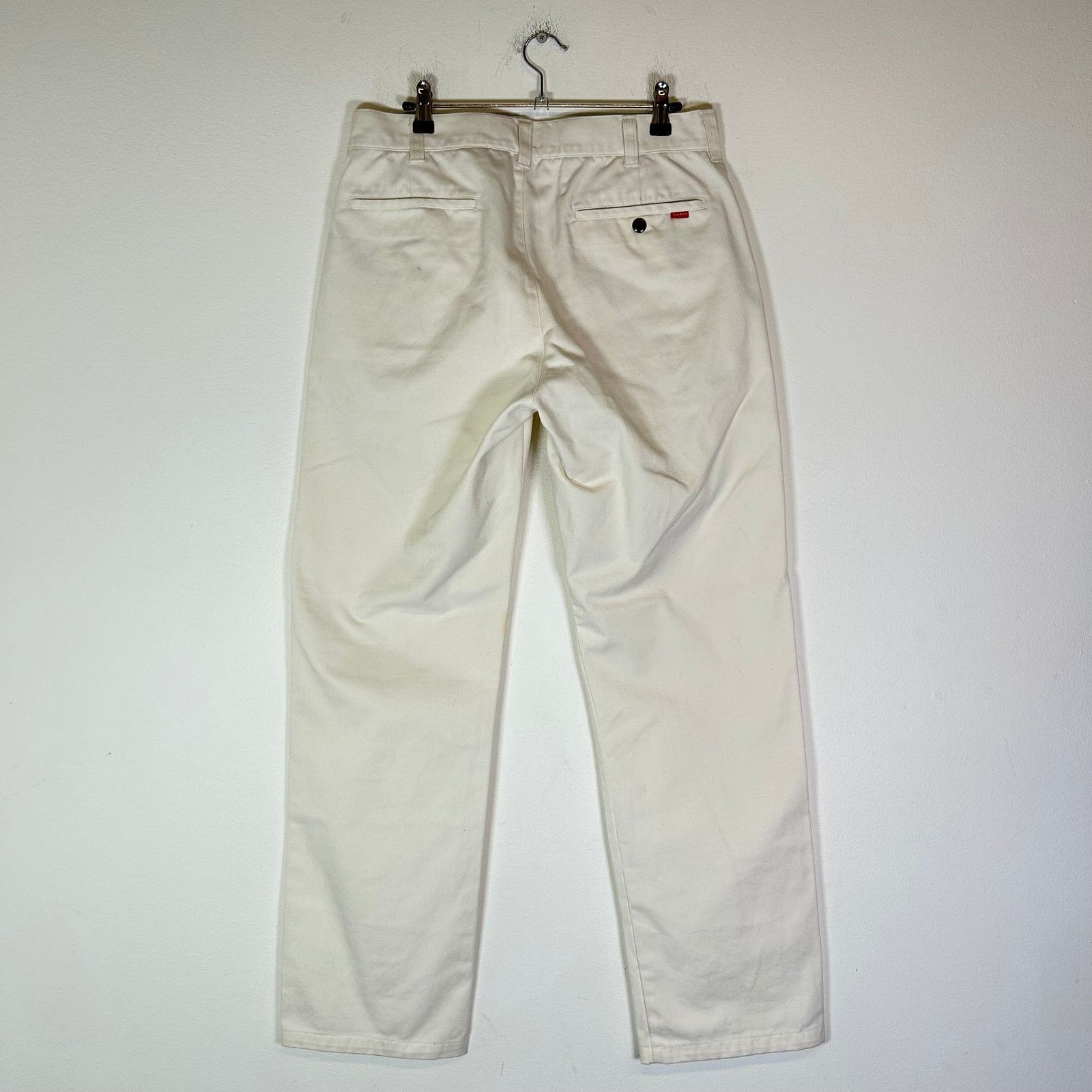 Supreme Supreme White Chino Pants Size US 30 / EU 46 - 2 Thumbnail